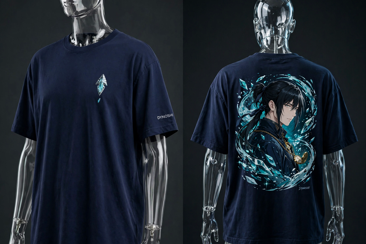 Ren - The Watcher - Premium Oversized Anime T-Shirt - DYNOSHI