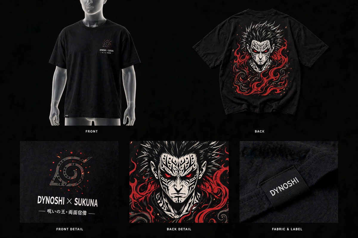 Ryomen Sukuna - King of Curses - Composite sheet