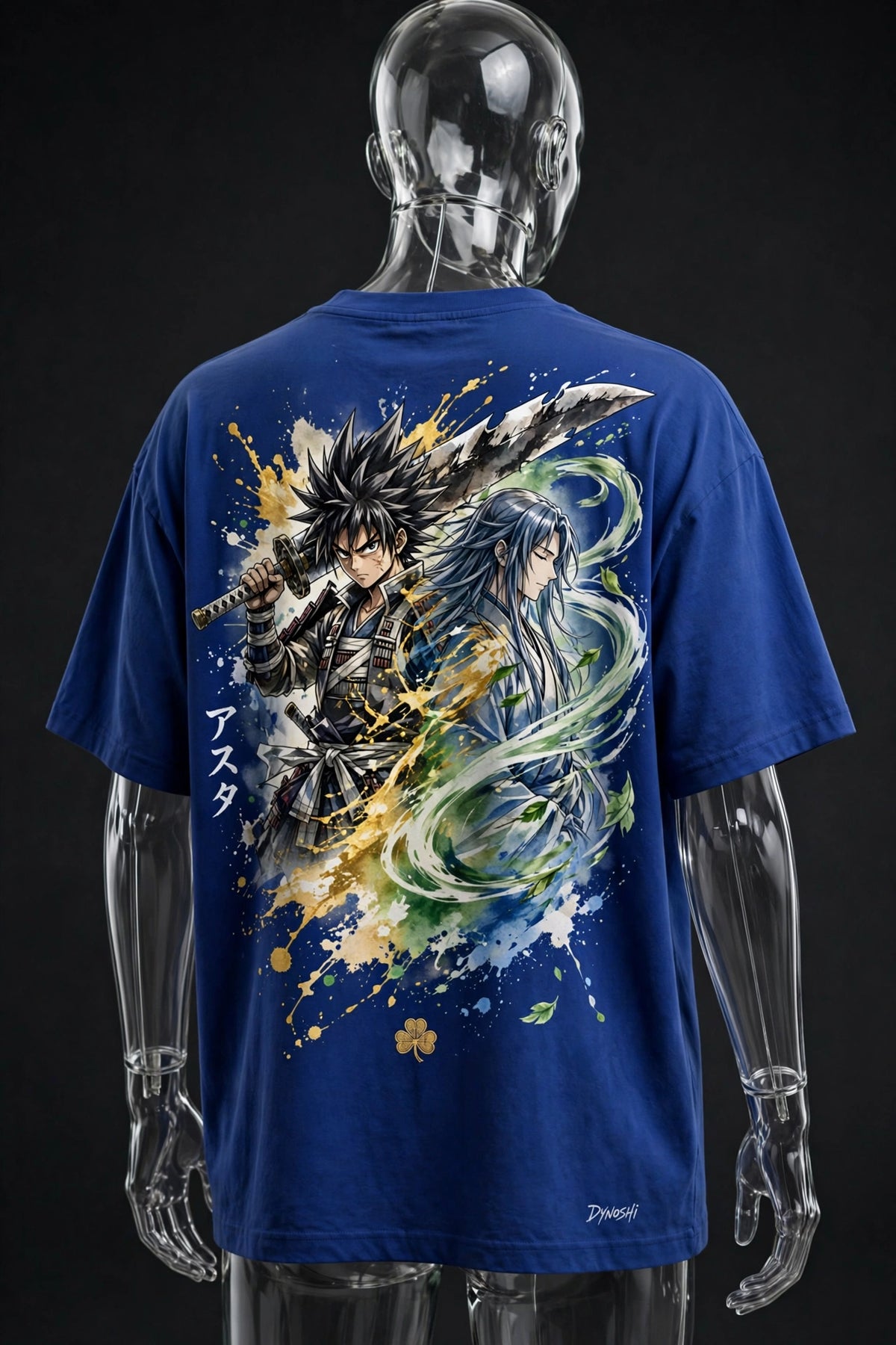 Asta - Rivals Duo - Premium Oversized Anime T-Shirt - DYNOSHI