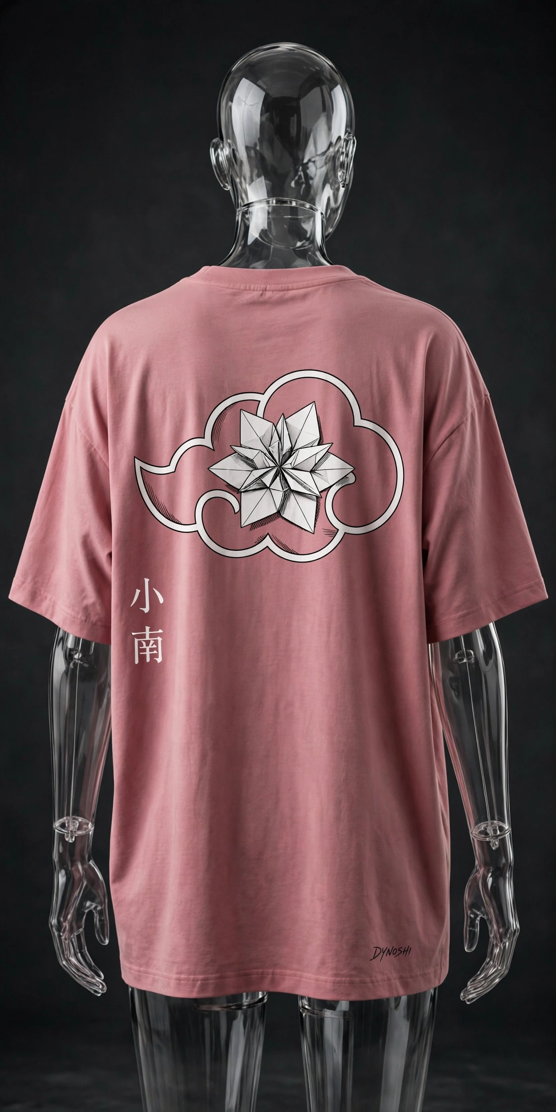 Konan - Origami Cloud Emblem - Premium Oversized Anime T-Shirt - DYNOSHI