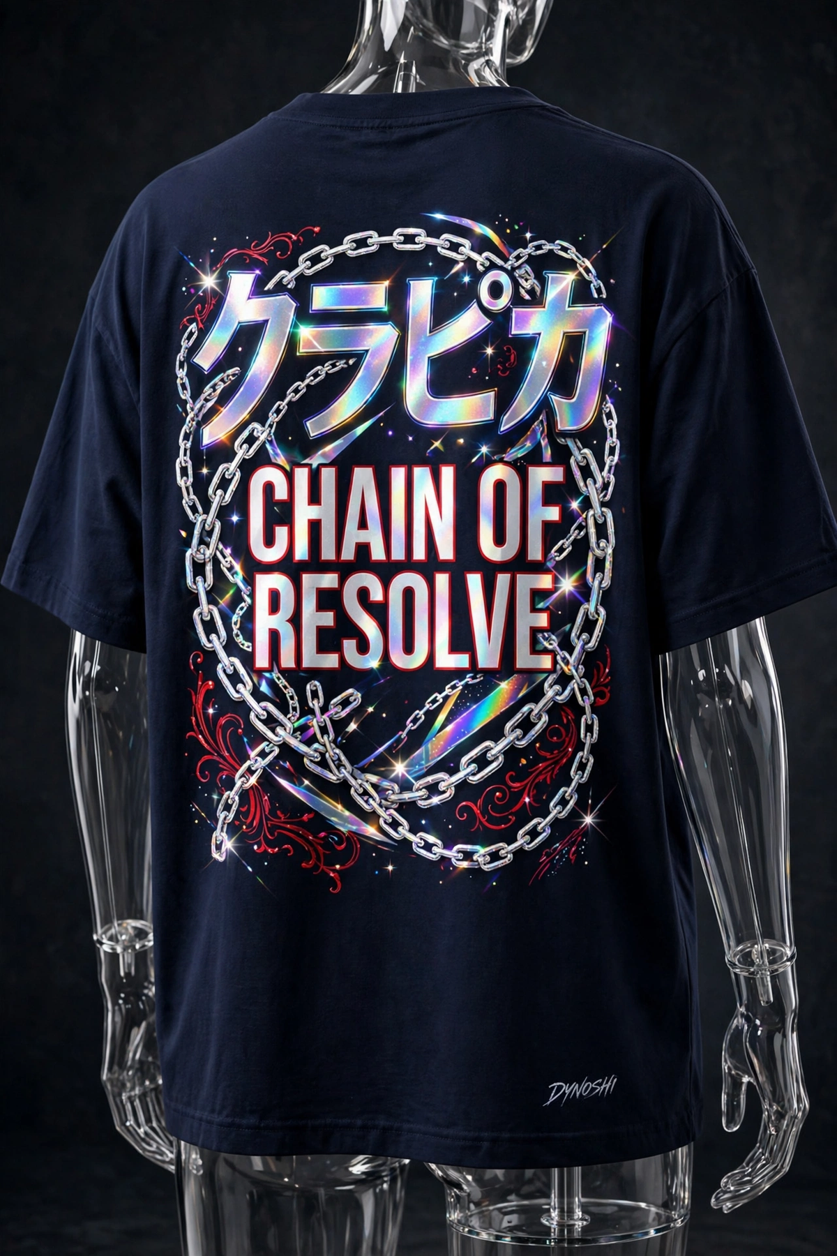 Kurapika - Chain of Resolve Mantra - Premium Oversized Anime T-Shirt - DYNOSHI