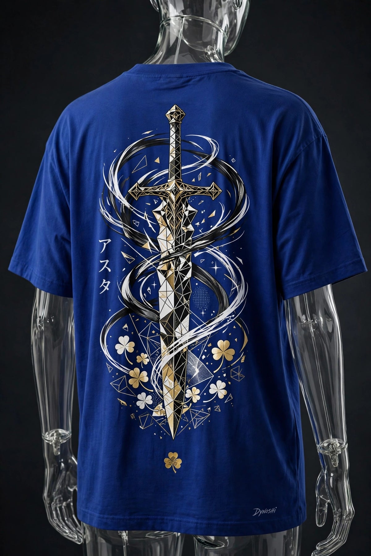 Asta - Sword Monument - Premium Oversized Anime T-Shirt - DYNOSHI