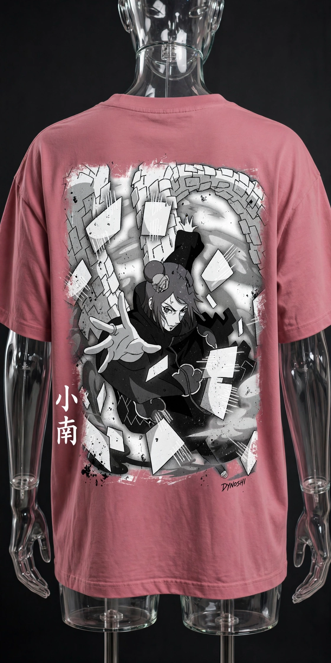 Konan - Paper Bomb Abyss - Premium Oversized Anime T-Shirt - DYNOSHI