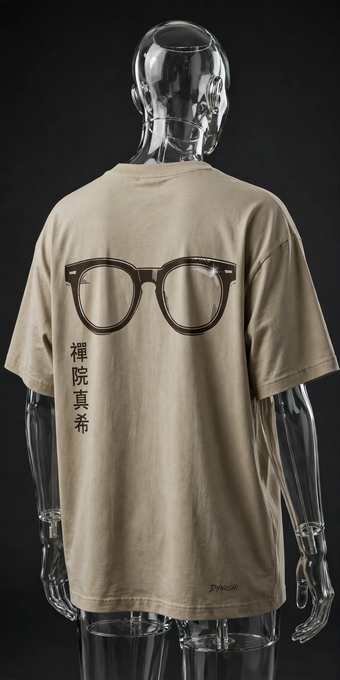 Maki Zenin - Glasses Emblem - Premium Oversized Anime T-Shirt - DYNOSHI