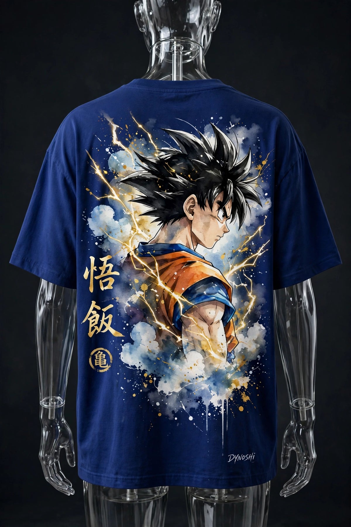 Gohan - Scholar's Resolve Portrait - Premium Oversized Anime T-Shirt - DYNOSHI