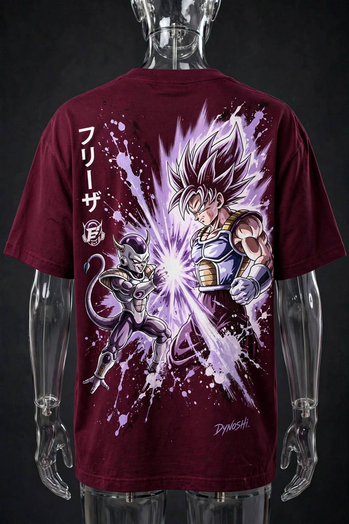 Frieza - Clash of Rivals - Premium Oversized Anime T-Shirt - DYNOSHI