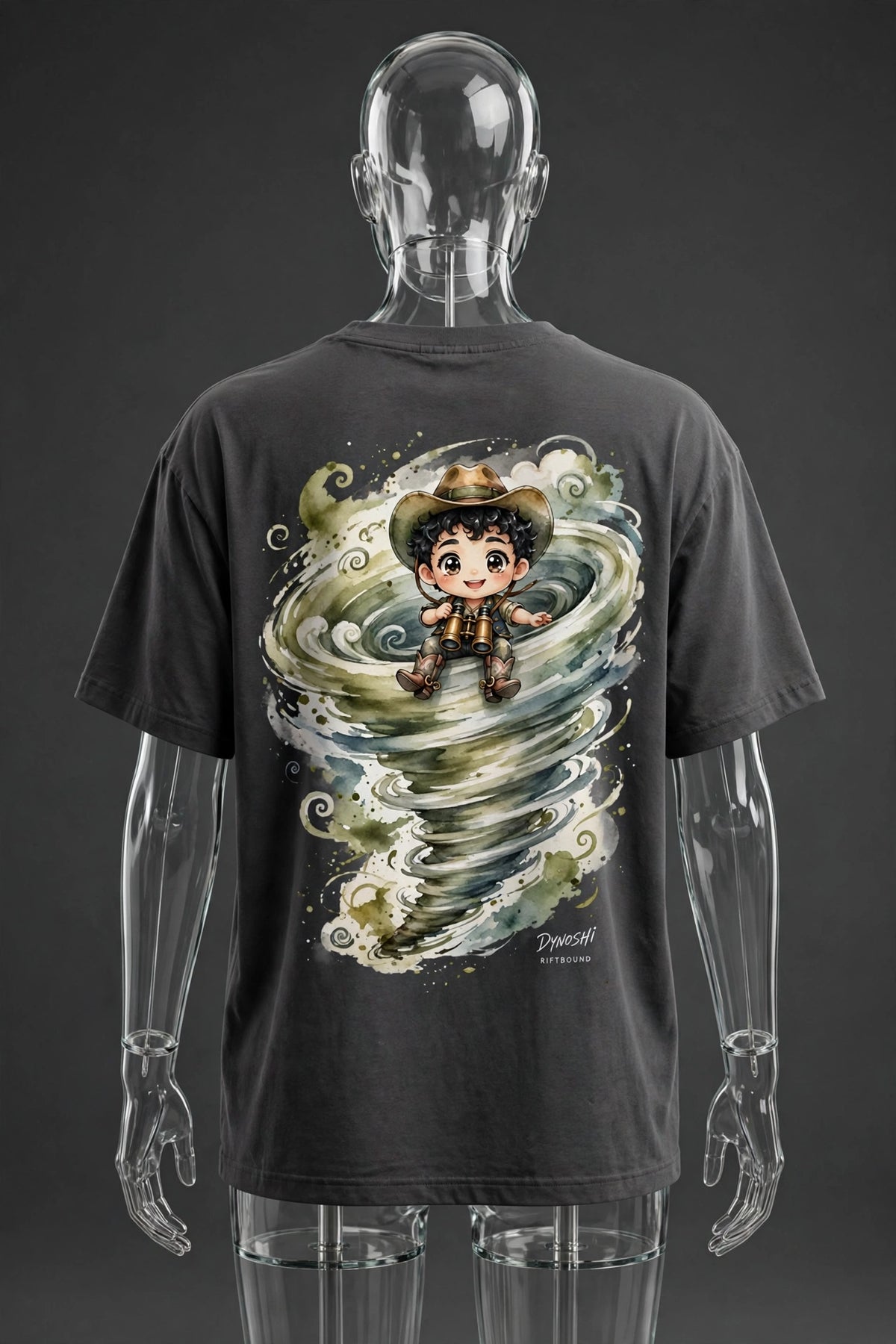 Tovan - Chibi Tovan - Premium Oversized Anime T-Shirt - DYNOSHI