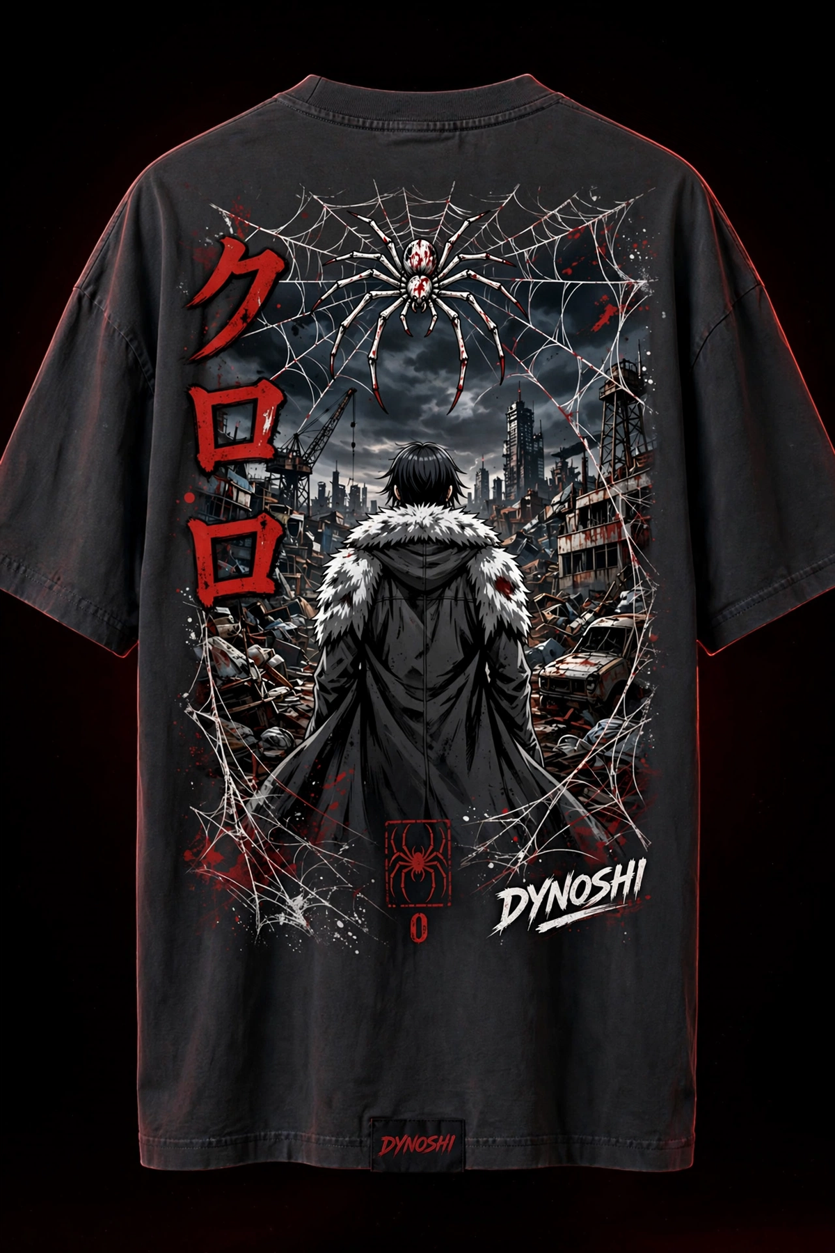 Chrollo Lucilfer - Premium Oversized Anime T-Shirt - DYNOSHI