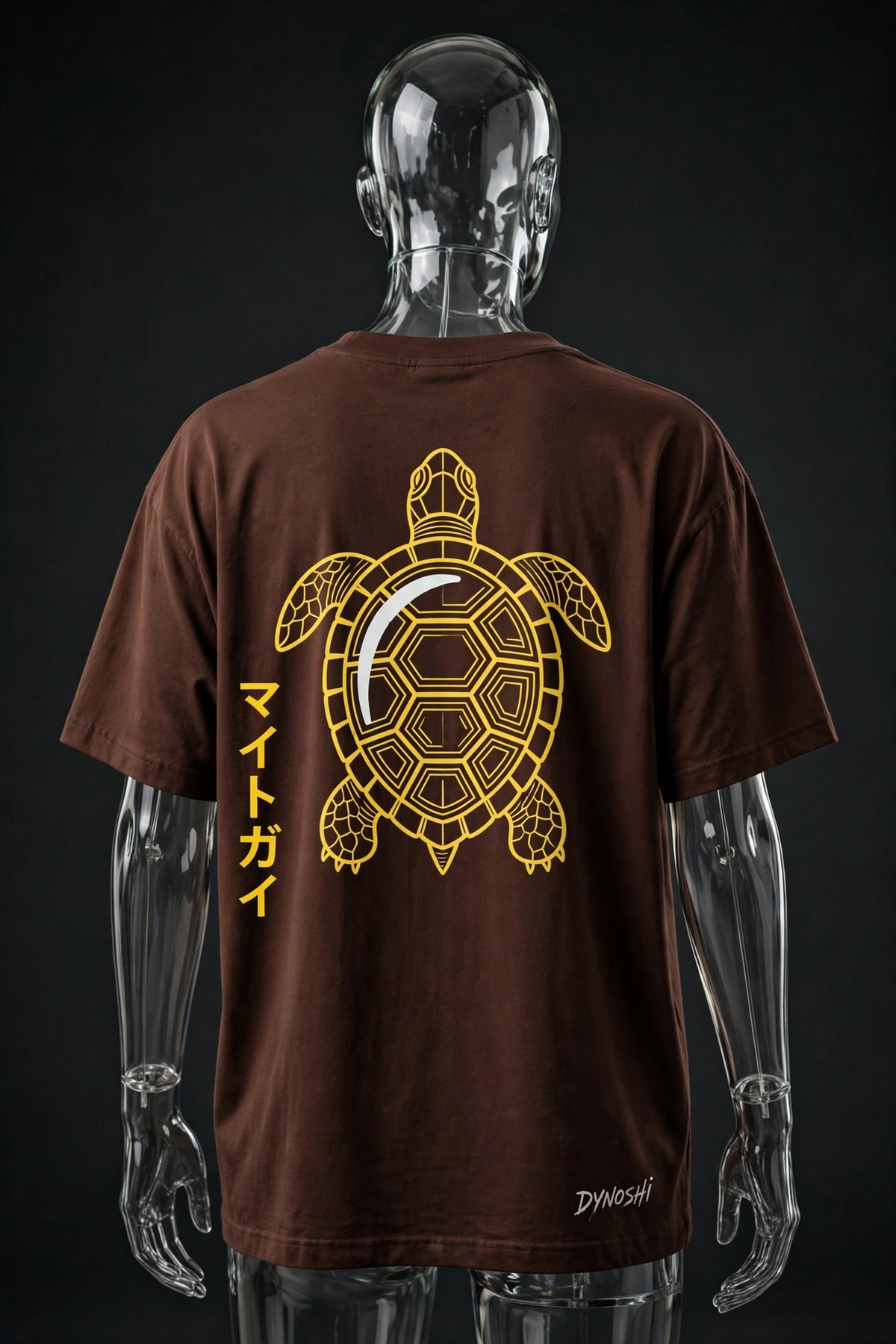 Might Guy - Turtle Spirit Emblem - Premium Oversized Anime T-Shirt - DYNOSHI