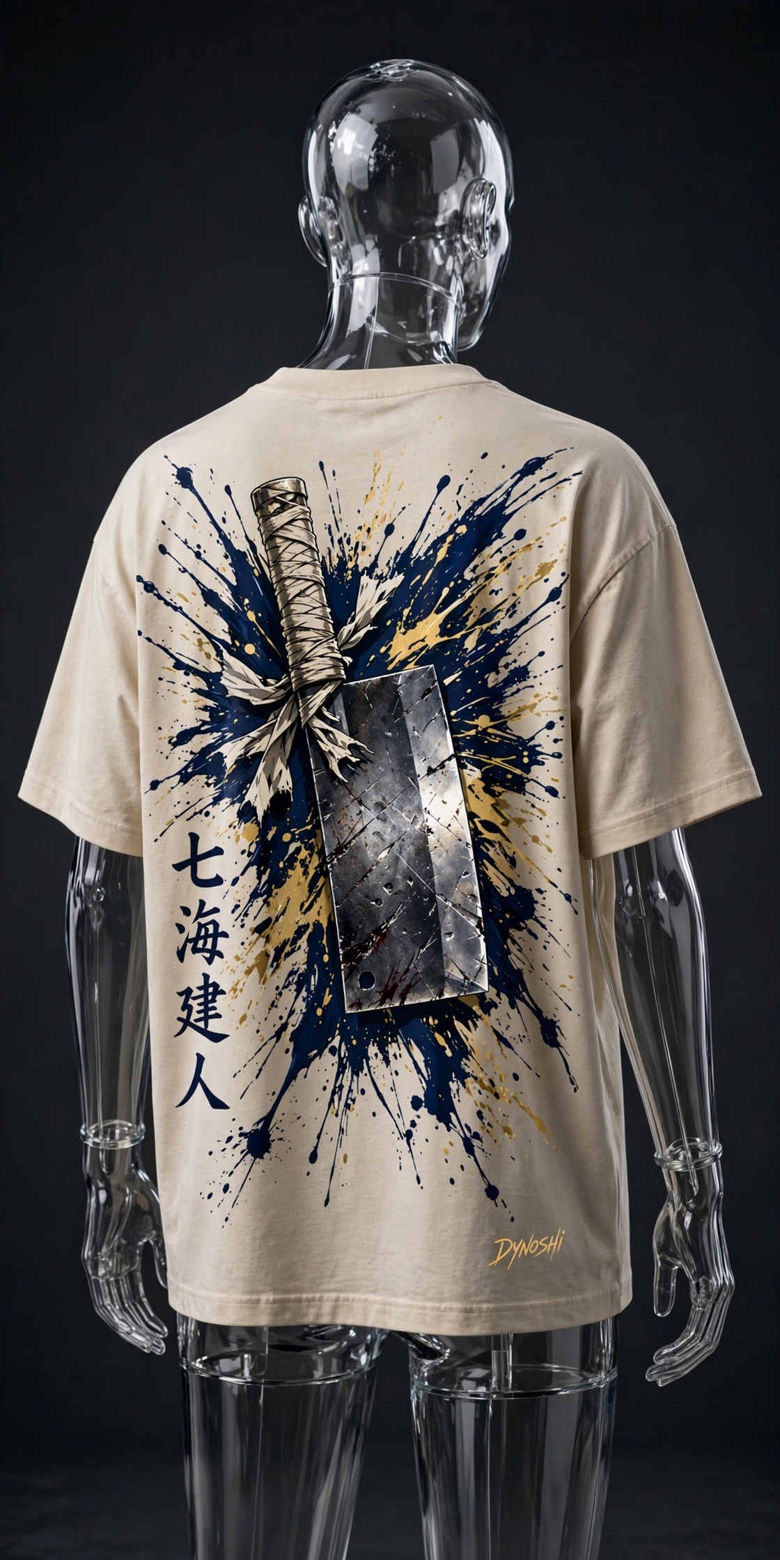 Nanami Kento - Wrapped Cleaver - Premium Oversized Anime T-Shirt - DYNOSHI
