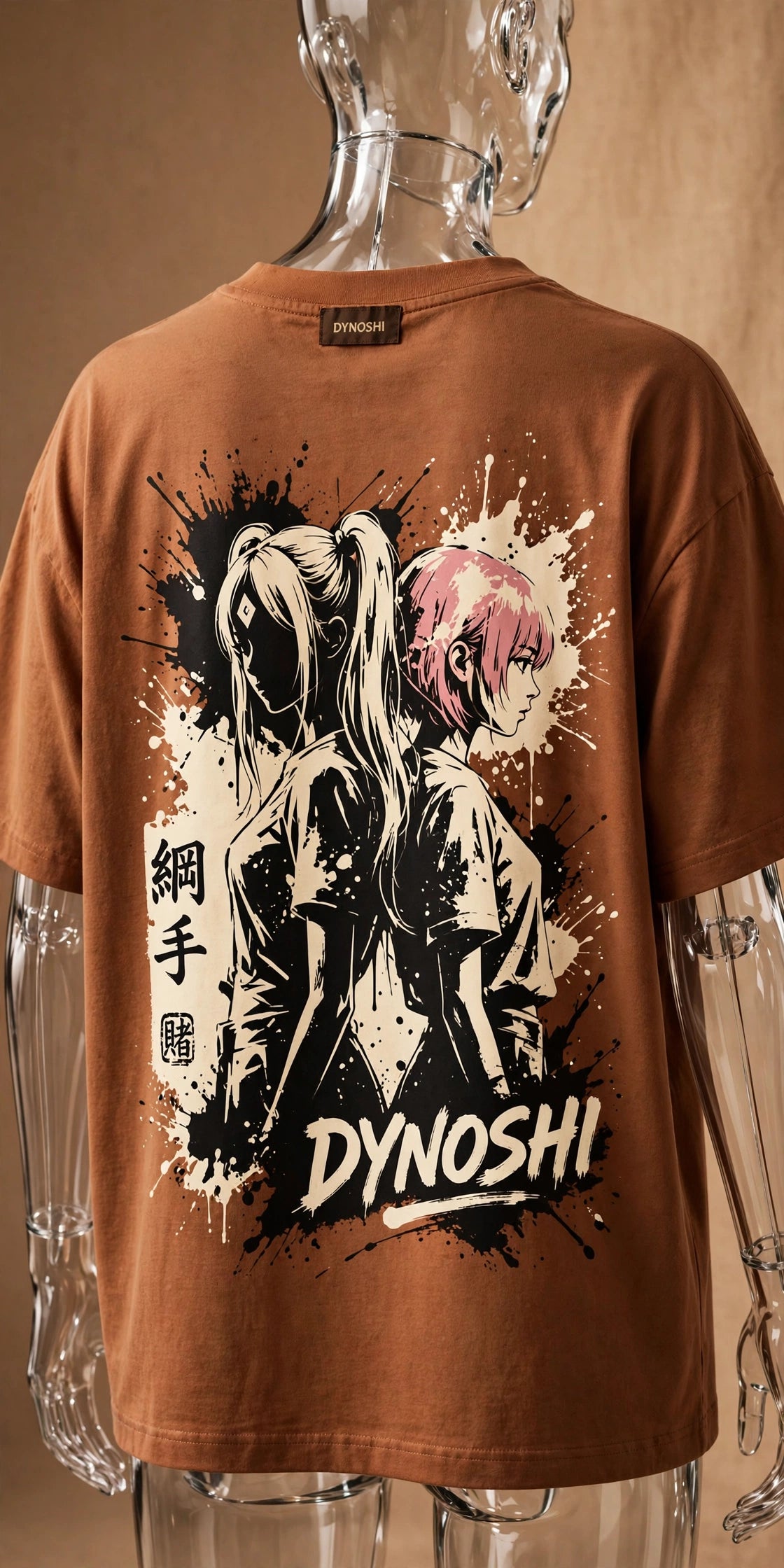 Tsunade - Legendary Sannin Bond - Premium Oversized Anime T-Shirt - DYNOSHI