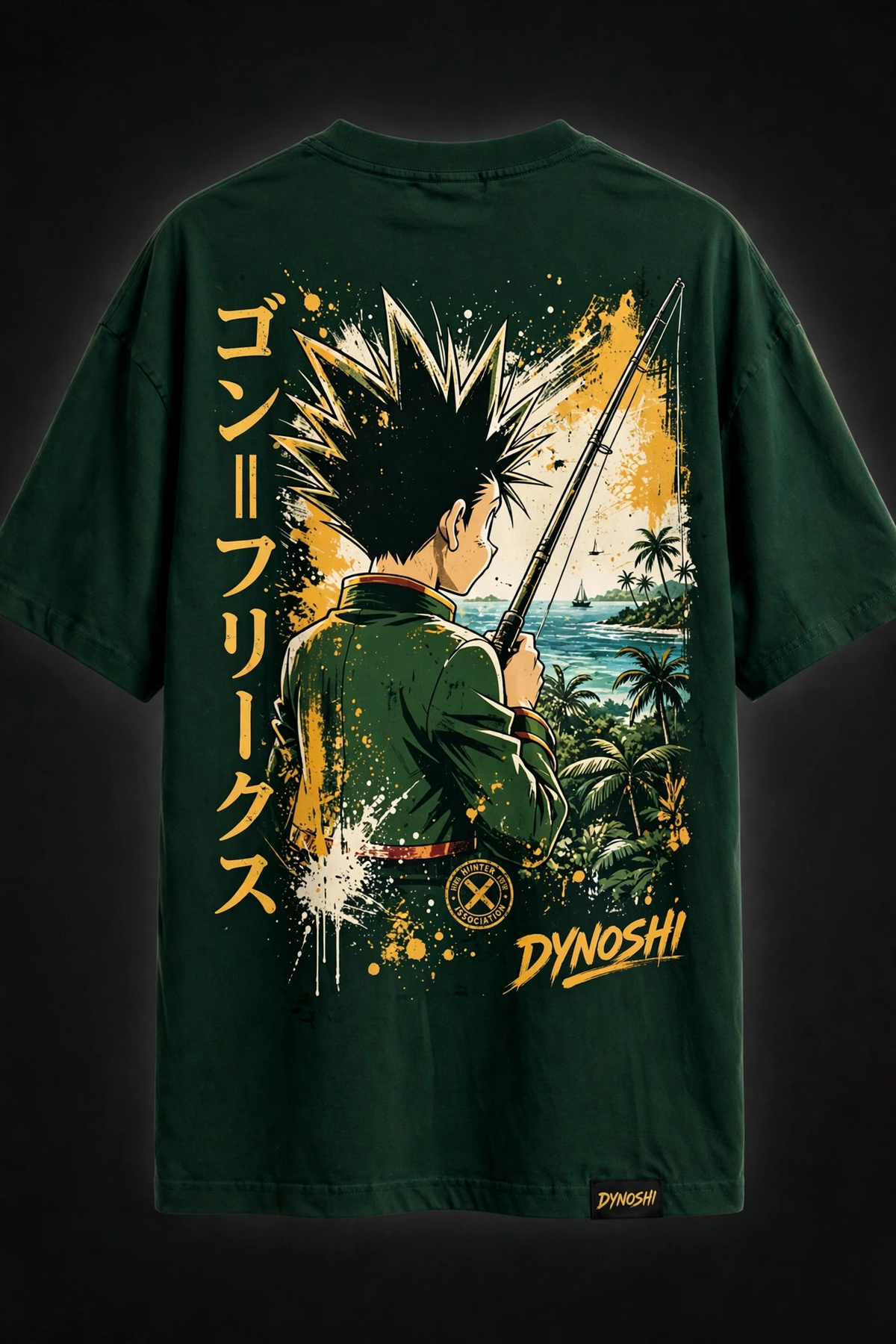 Gon Freecss - Premium Oversized Anime T-Shirt - DYNOSHI
