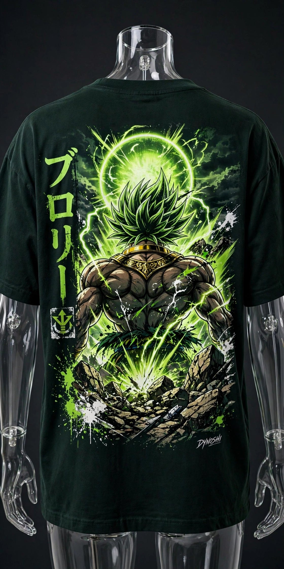 Broly - Legendary Eruption - Premium Oversized Anime T-Shirt - DYNOSHI