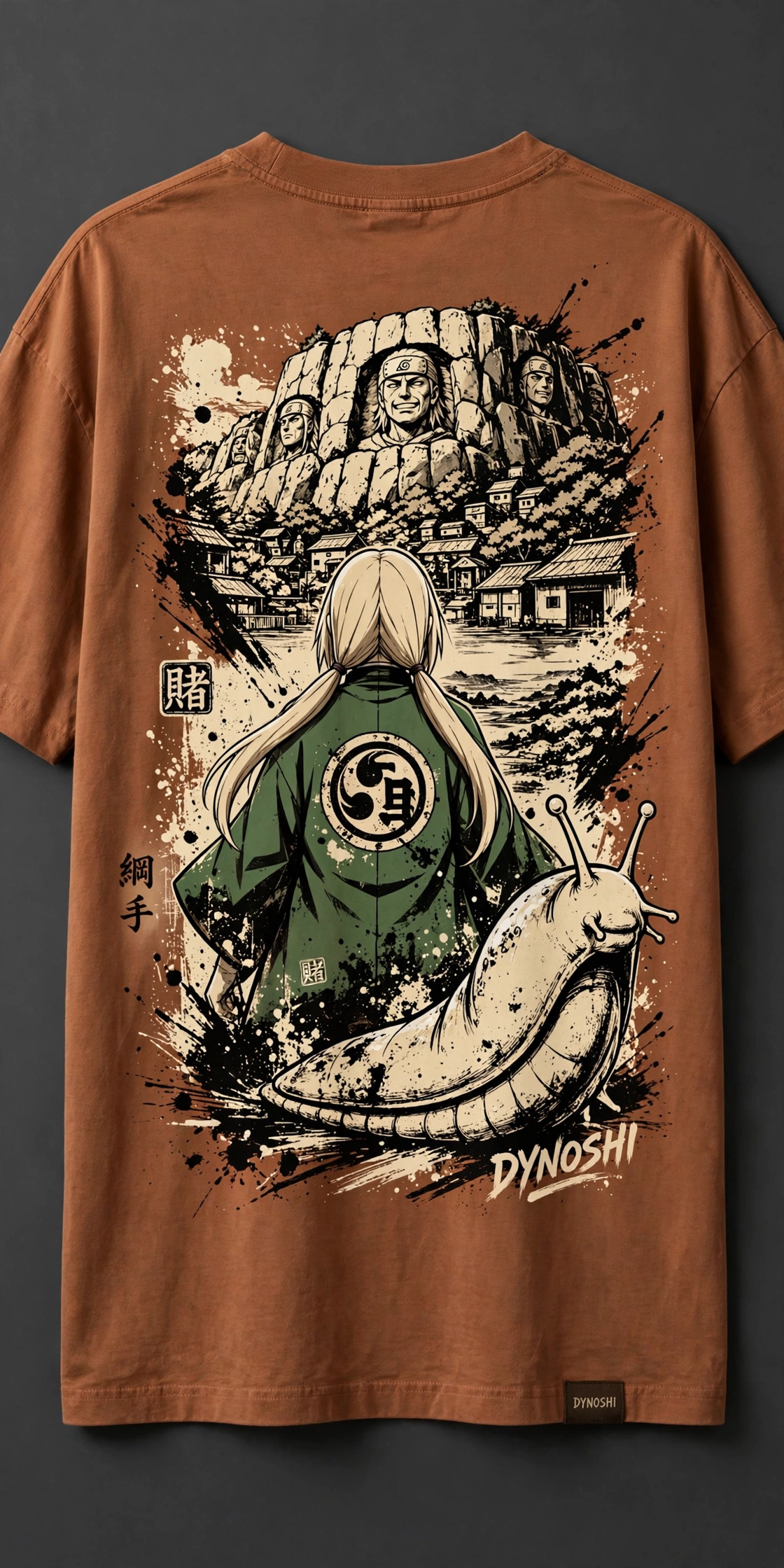 Tsunade - Premium Oversized Anime T-Shirt - DYNOSHI