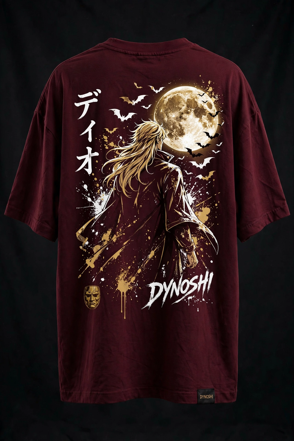 Dio Brando - Premium Oversized Anime T-Shirt - DYNOSHI