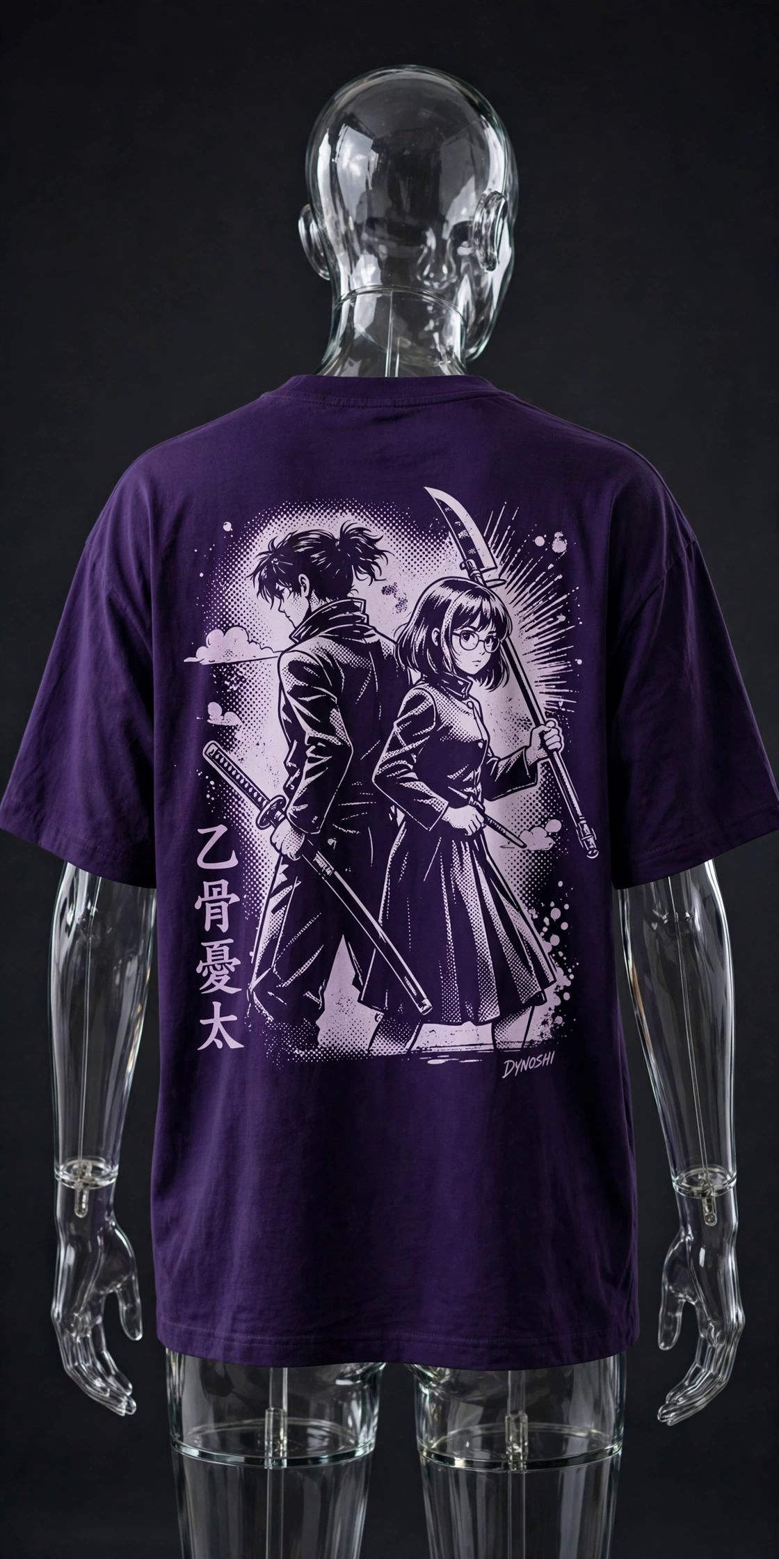 Yuta Okkotsu - Sorcerers' Pact Duo - Premium Oversized Anime T-Shirt - DYNOSHI