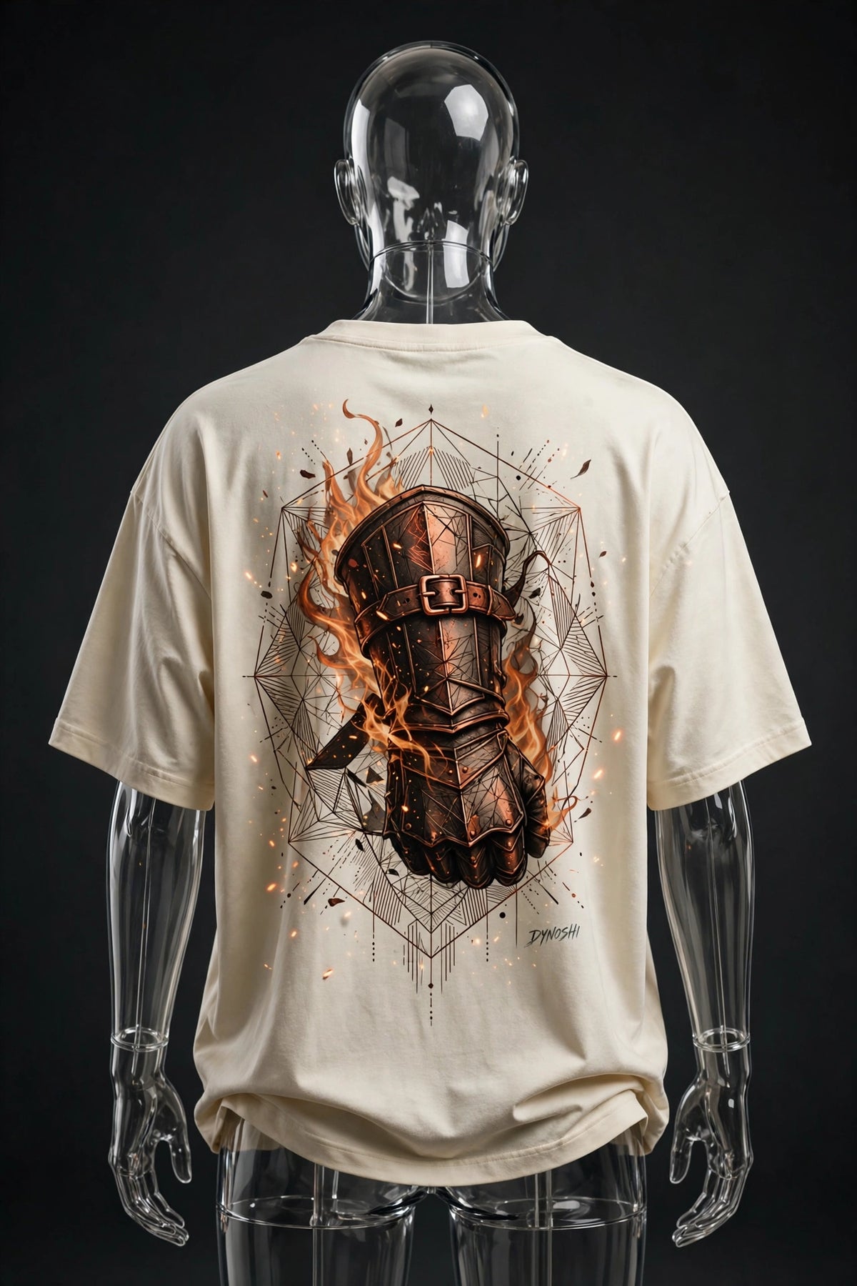 Mira - The Gauntlet - Premium Oversized Anime T-Shirt - DYNOSHI