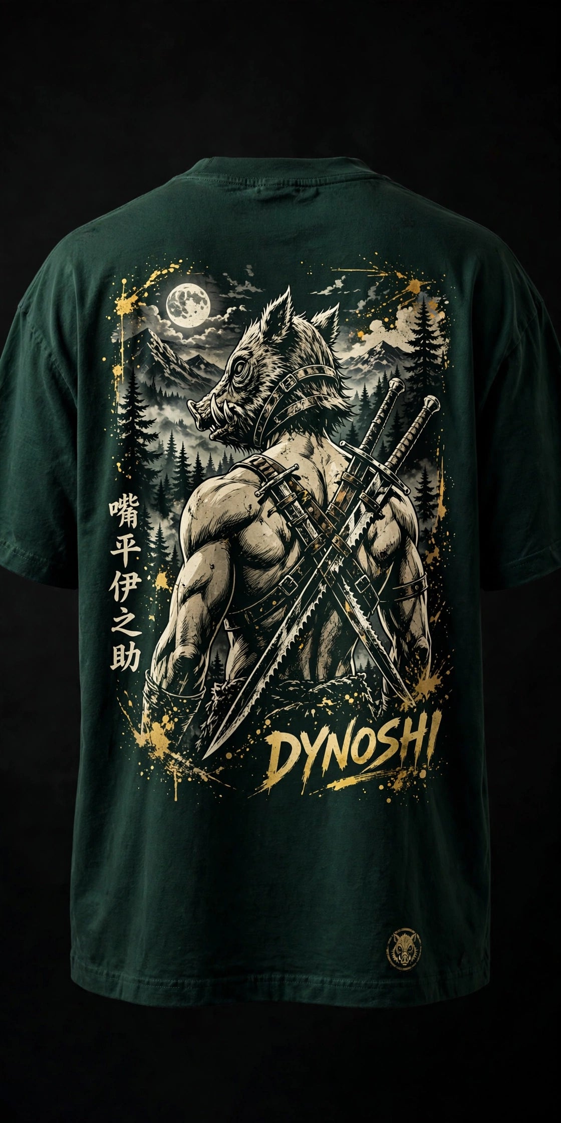 Inosuke Hashibira - Premium Oversized Anime T-Shirt - DYNOSHI