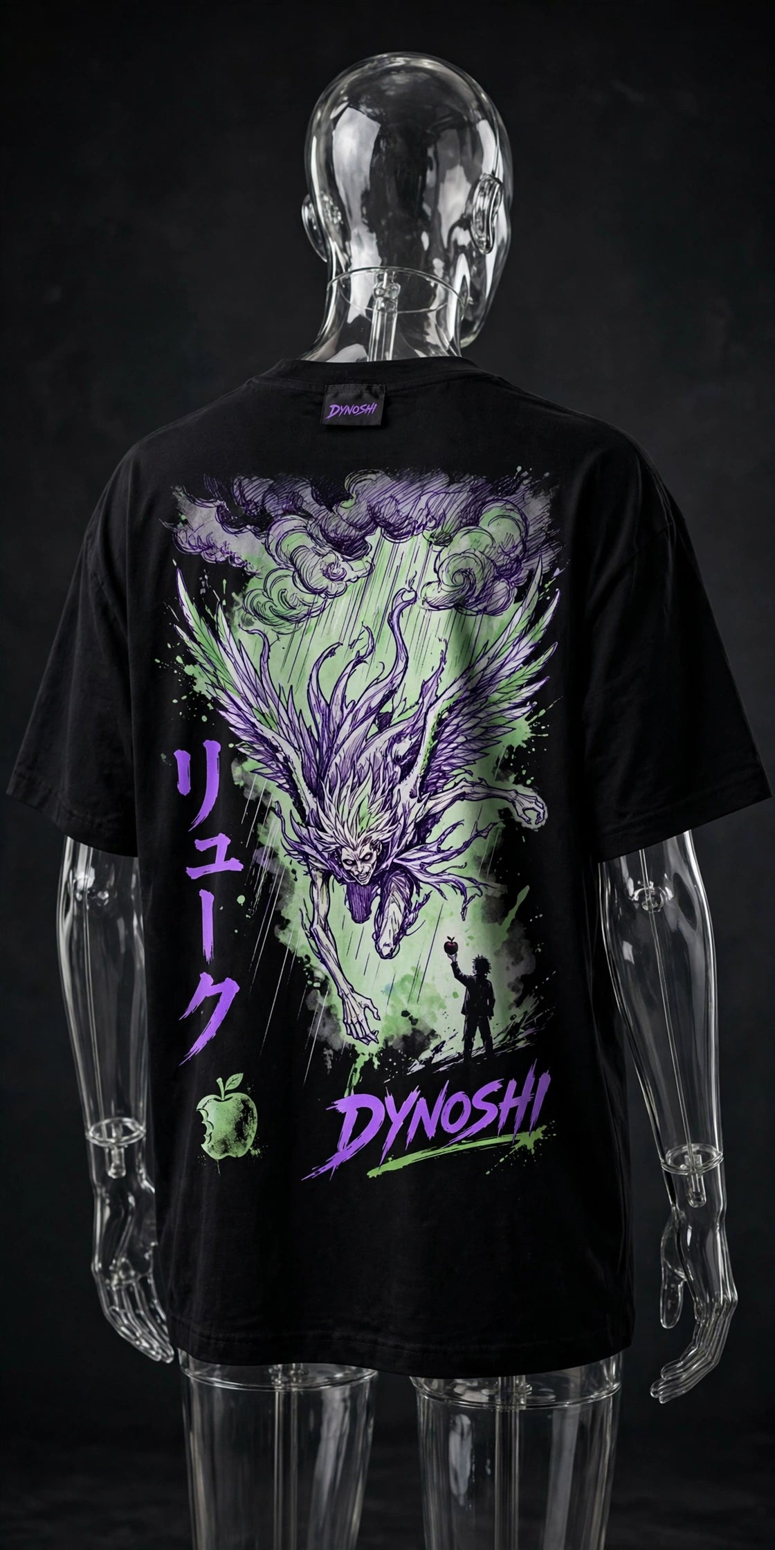 Ryuk - The Descent - Premium Oversized Anime T-Shirt - DYNOSHI
