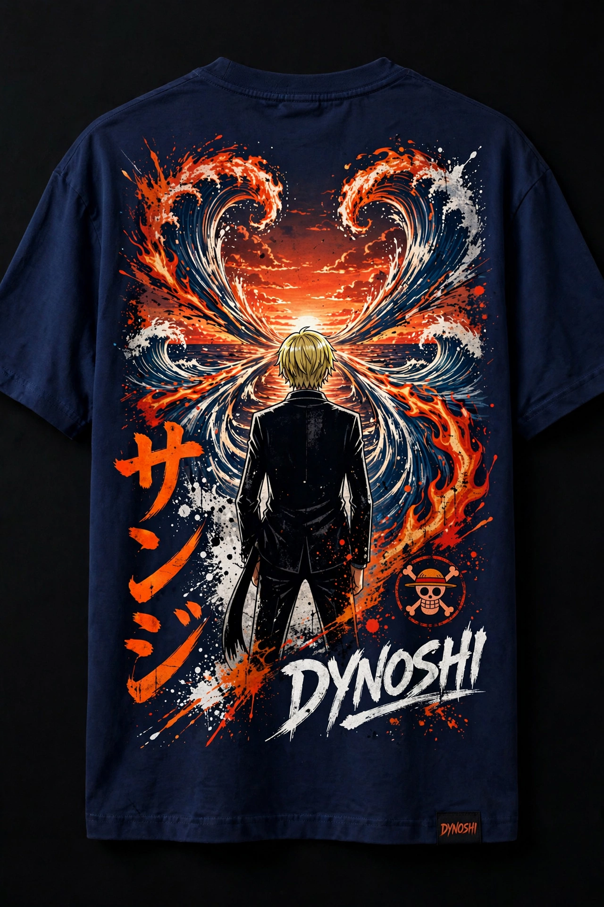 Sanji - Premium Oversized Anime T-Shirt - DYNOSHI
