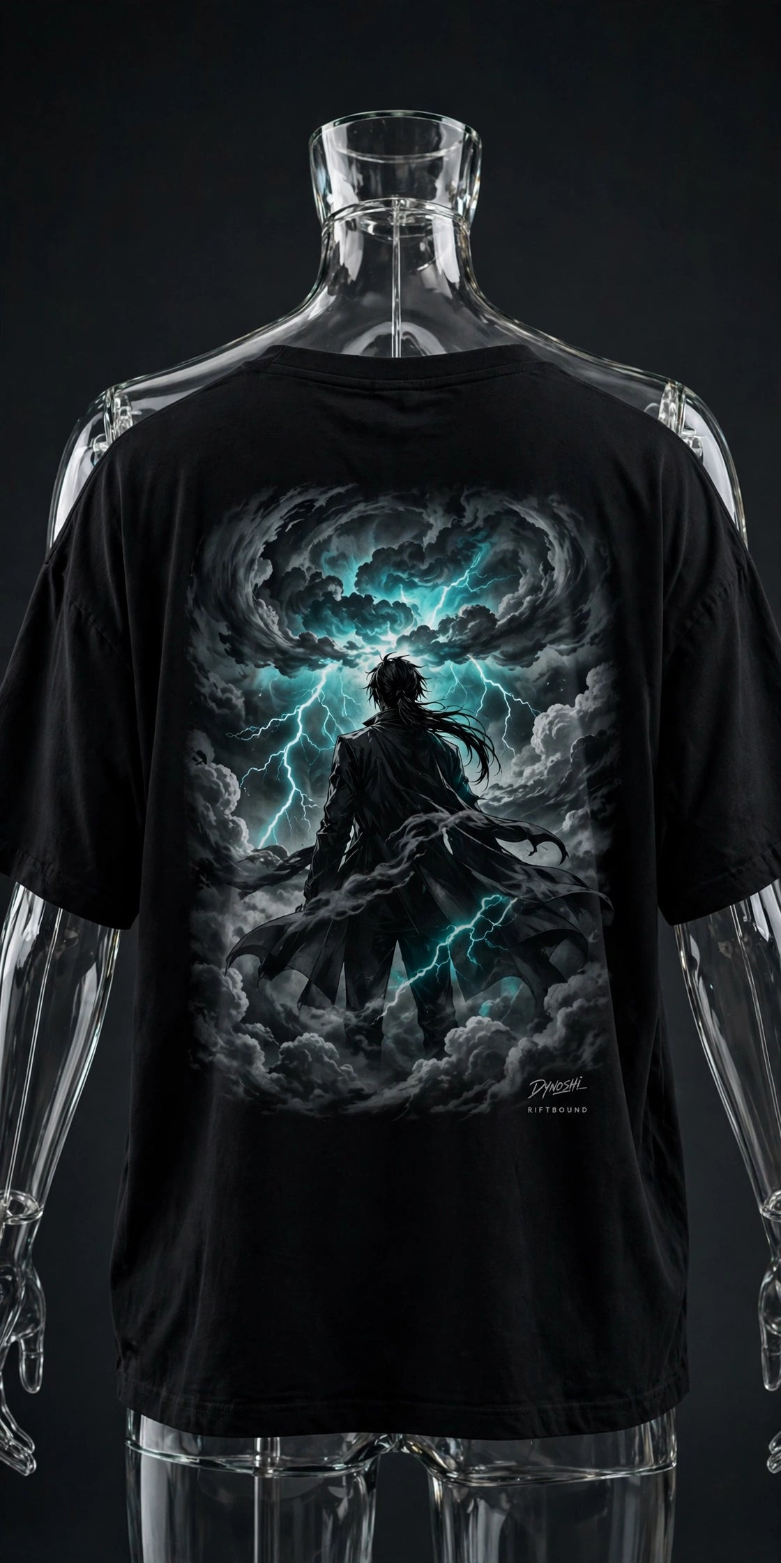 Soren - Storm Walker - Premium Oversized Anime T-Shirt - DYNOSHI