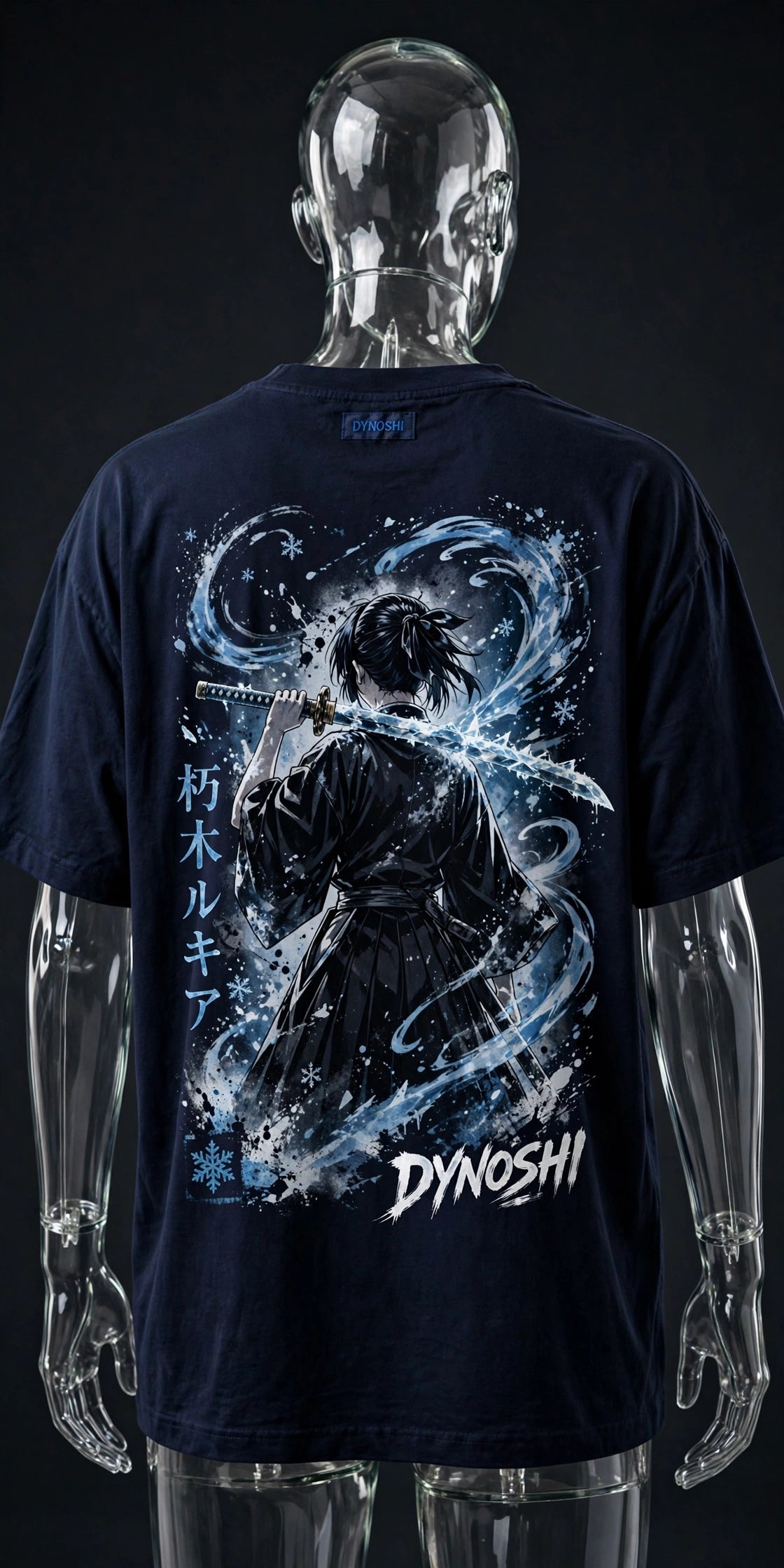 Rukia - Sode no Shirayuki - Premium Oversized Anime T-Shirt - DYNOSHI