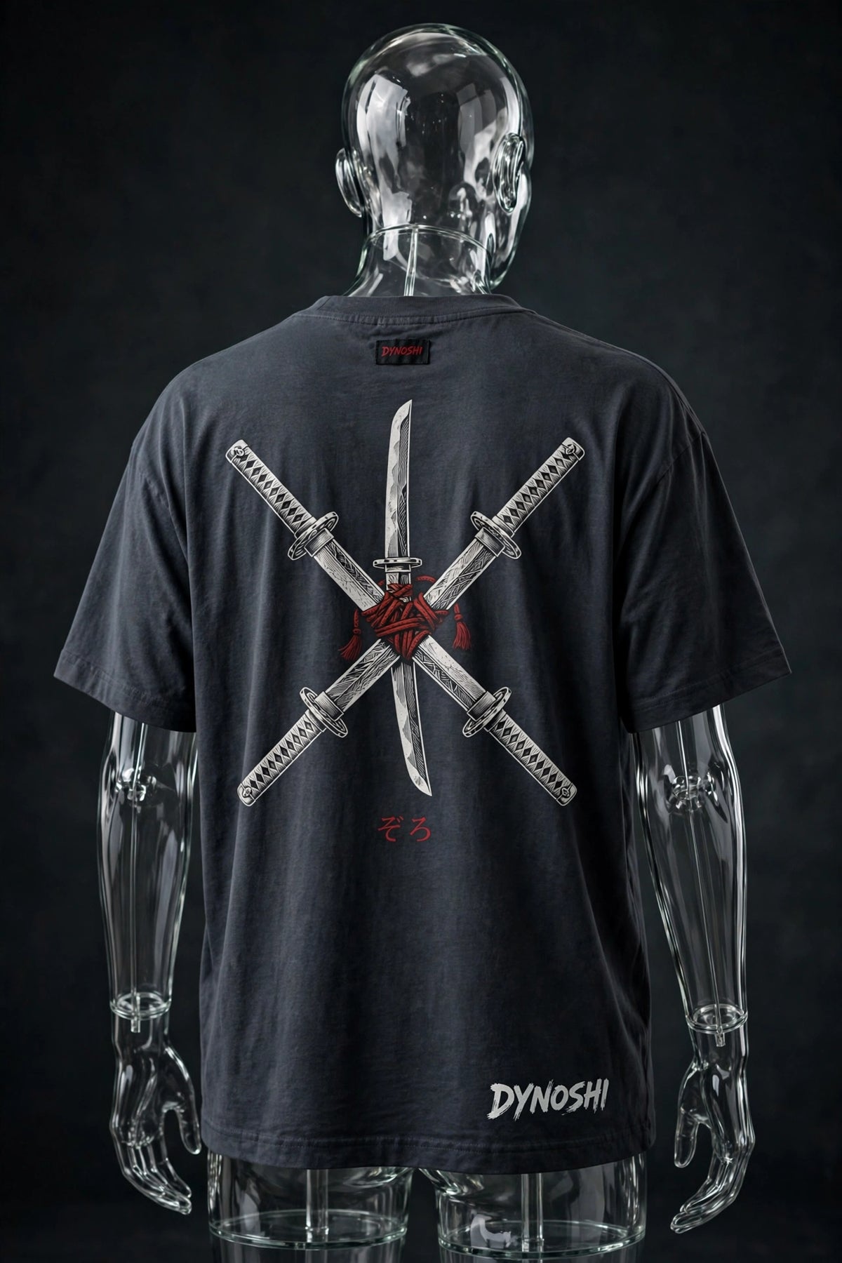 Zoro - Three-Sword Triskelion - Premium Oversized Anime T-Shirt - DYNOSHI