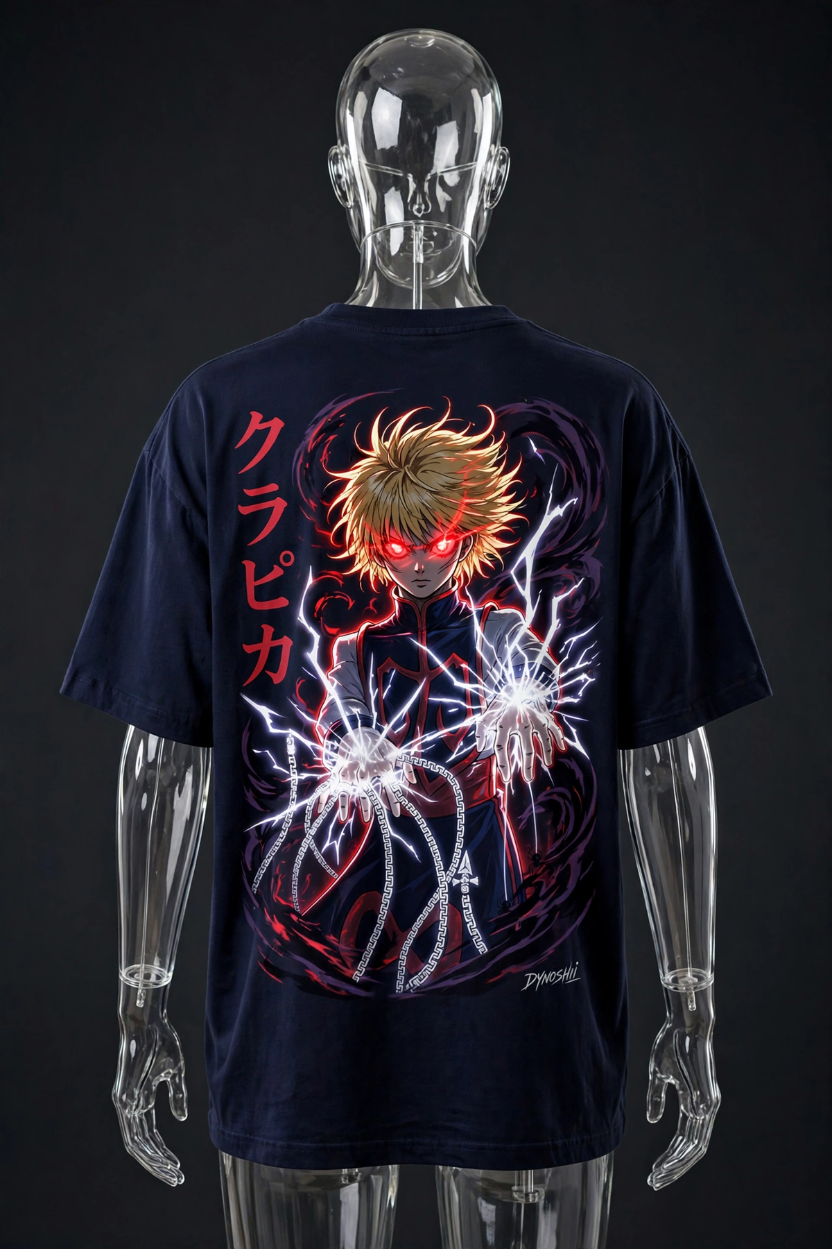 Kurapika - Emperor Time - Premium Oversized Anime T-Shirt - DYNOSHI