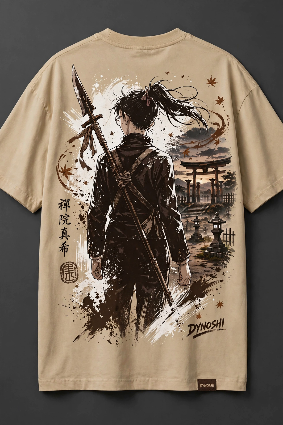 Maki Zenin - Premium Oversized Anime T-Shirt - DYNOSHI