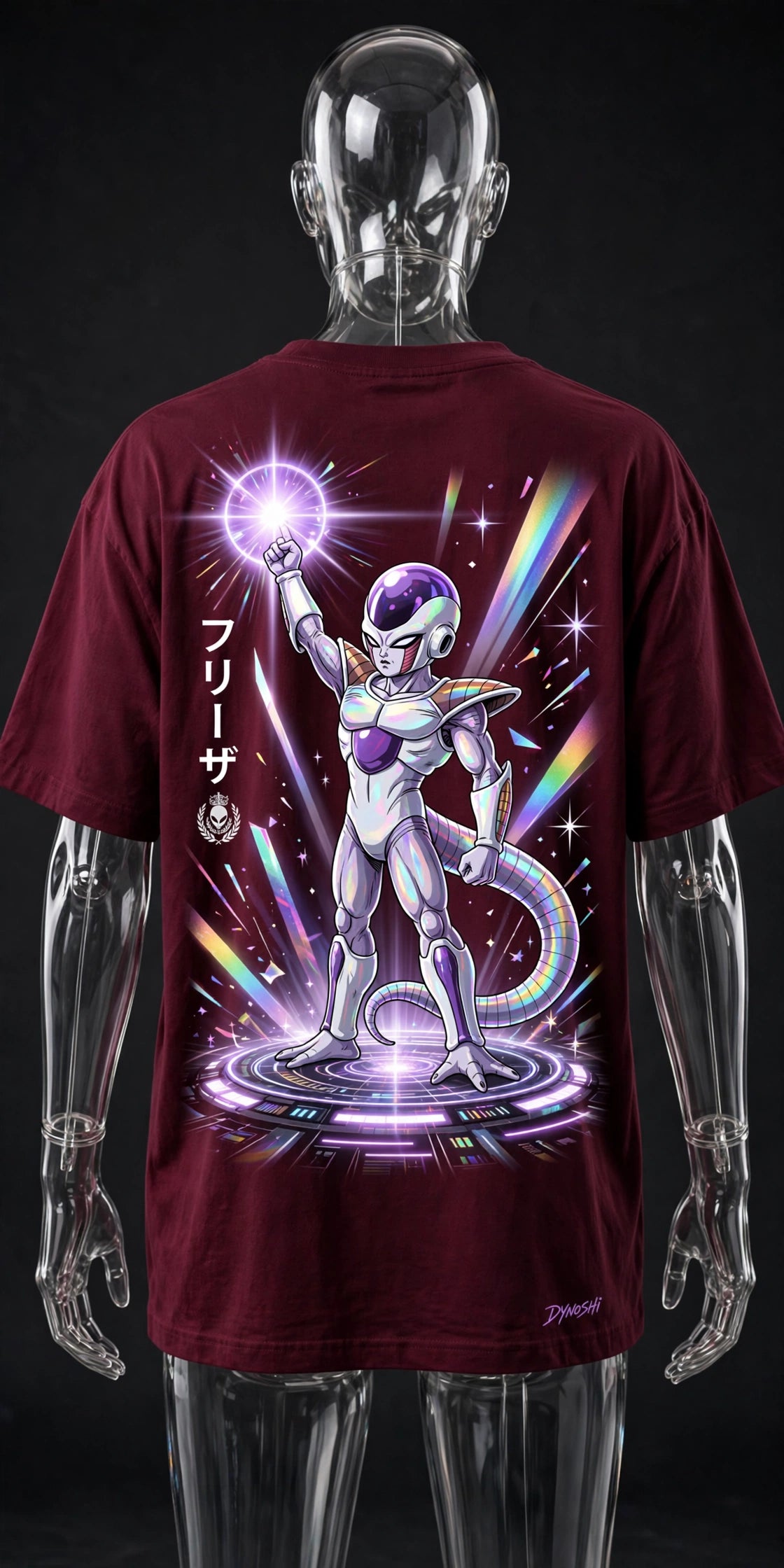 Frieza - Emperor's Triumph - Premium Oversized Anime T-Shirt - DYNOSHI
