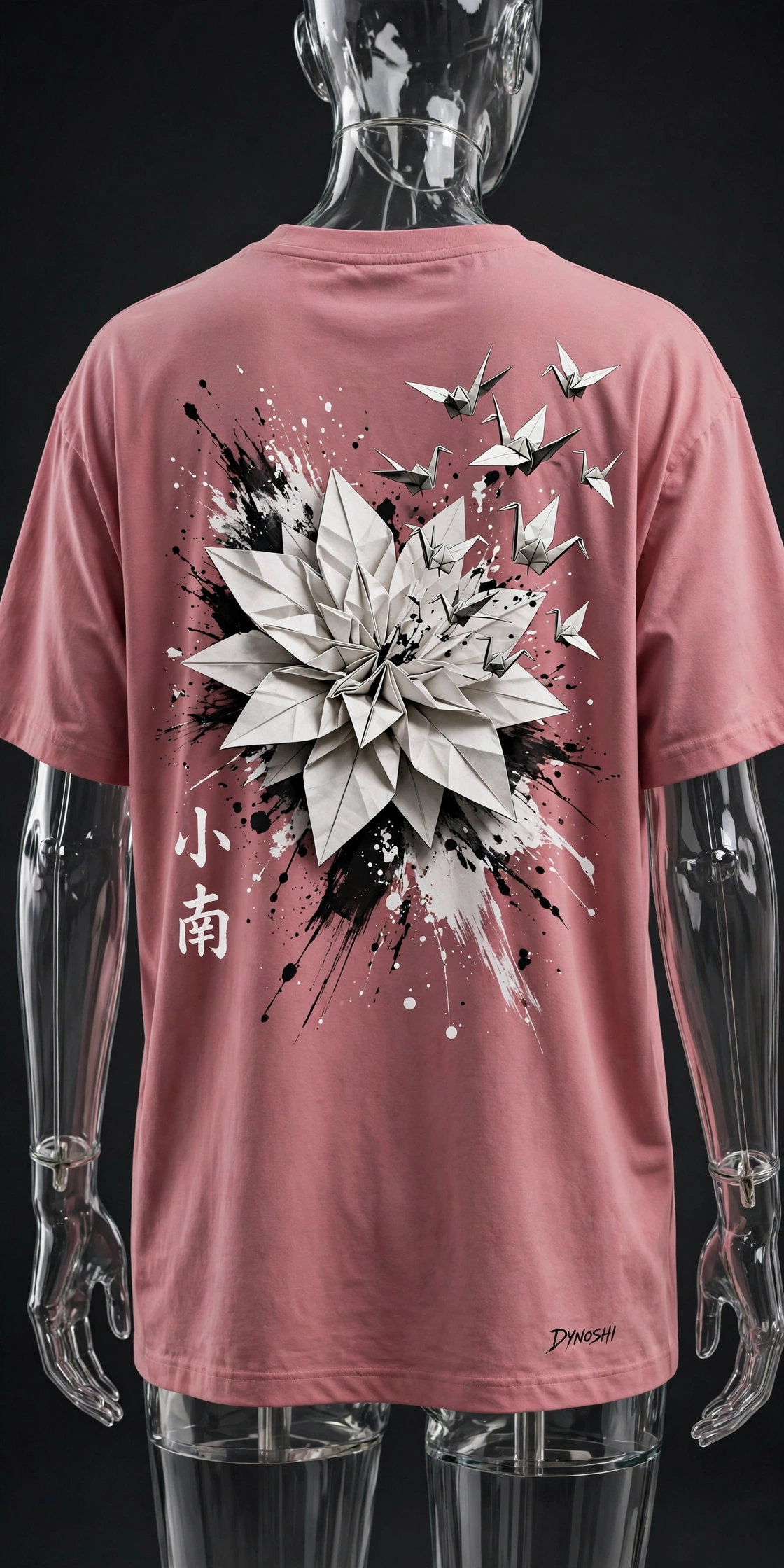 Konan - Origami Bloom - Premium Oversized Anime T-Shirt - DYNOSHI