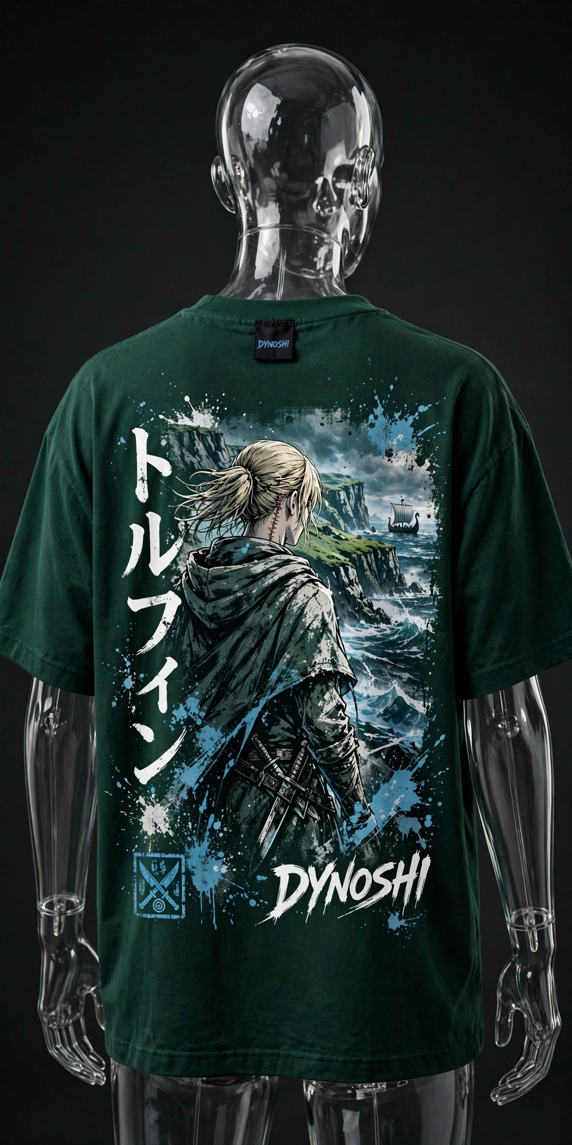 Thorfinn - Vinland Shore - Premium Oversized Anime T-Shirt - DYNOSHI