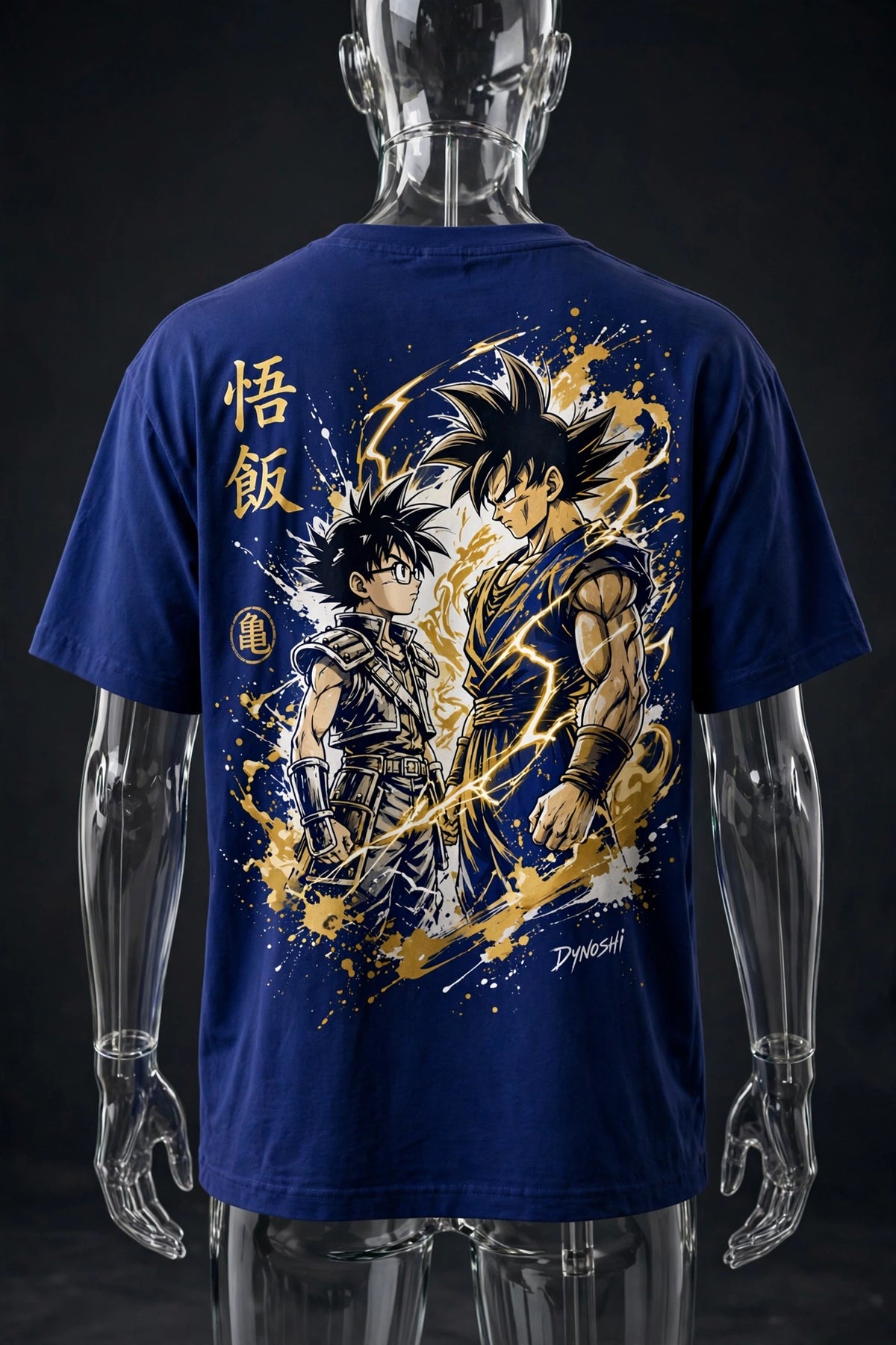 Gohan - Mentor Pact Duo - Premium Oversized Anime T-Shirt - DYNOSHI