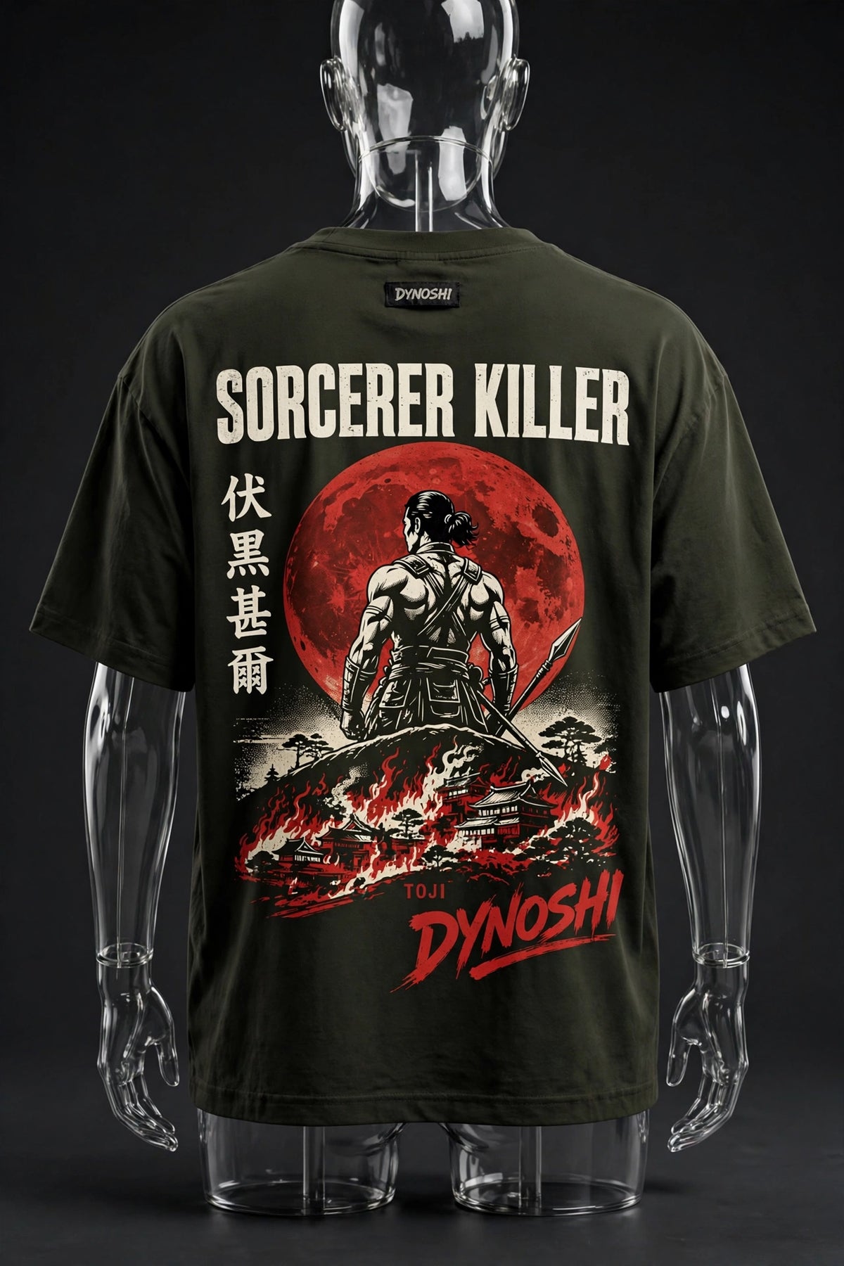Toji Fushiguro - Sorcerer Killer - Premium Oversized Anime T-Shirt - DYNOSHI