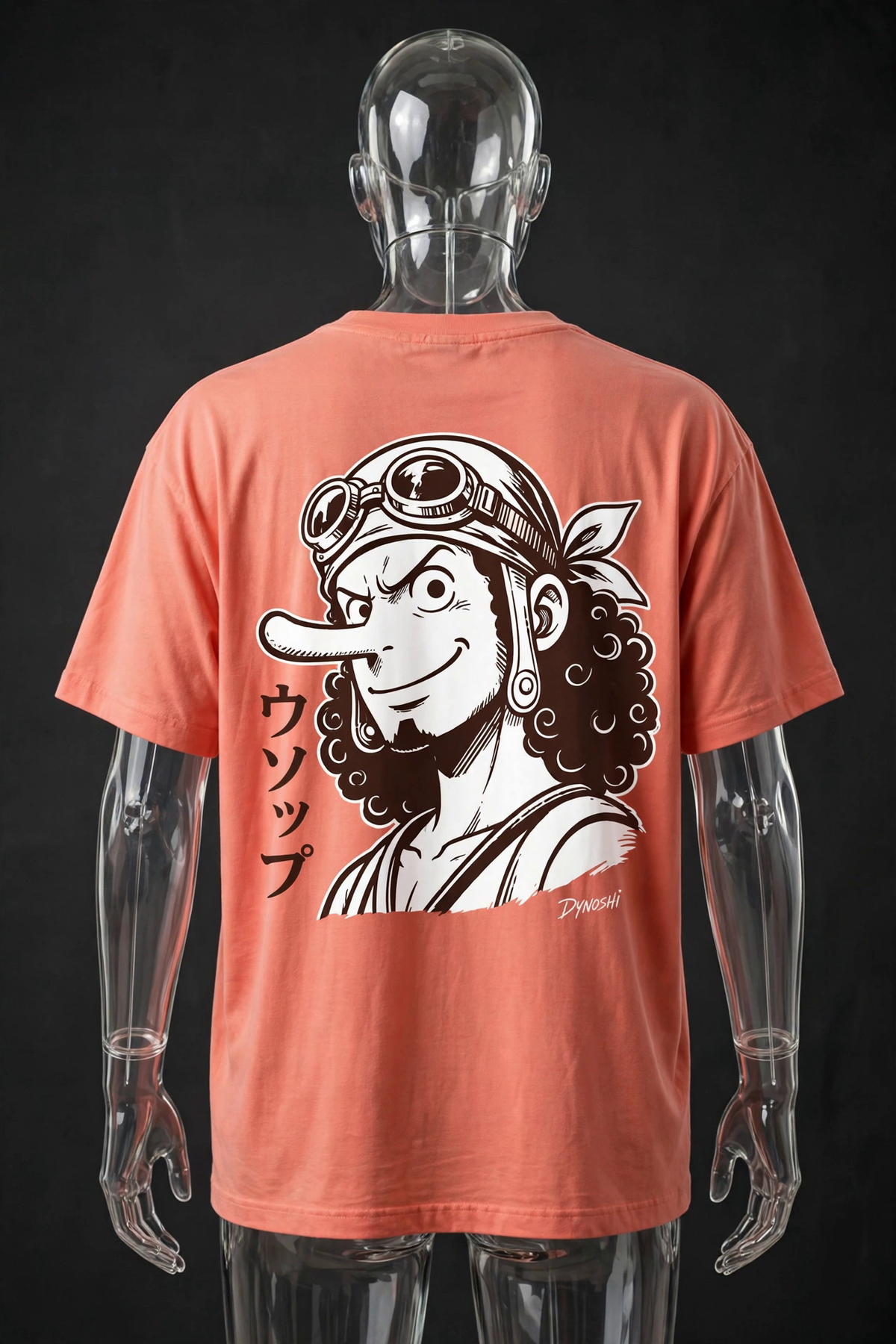 Usopp - Sniper Portrait - Premium Oversized Anime T-Shirt - DYNOSHI