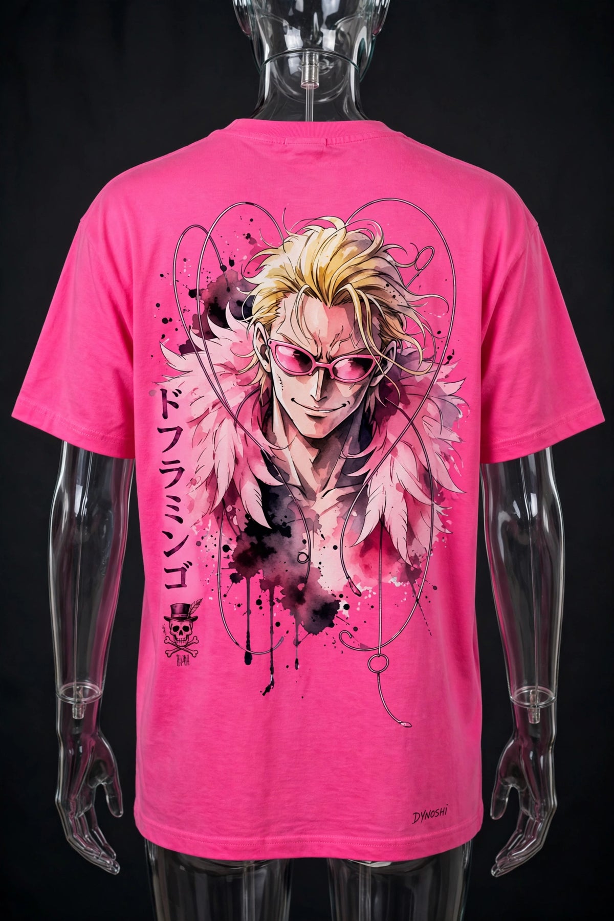 Donquixote Doflamingo - Puppet King Portrait - Premium Oversized Anime T-Shirt - DYNOSHI