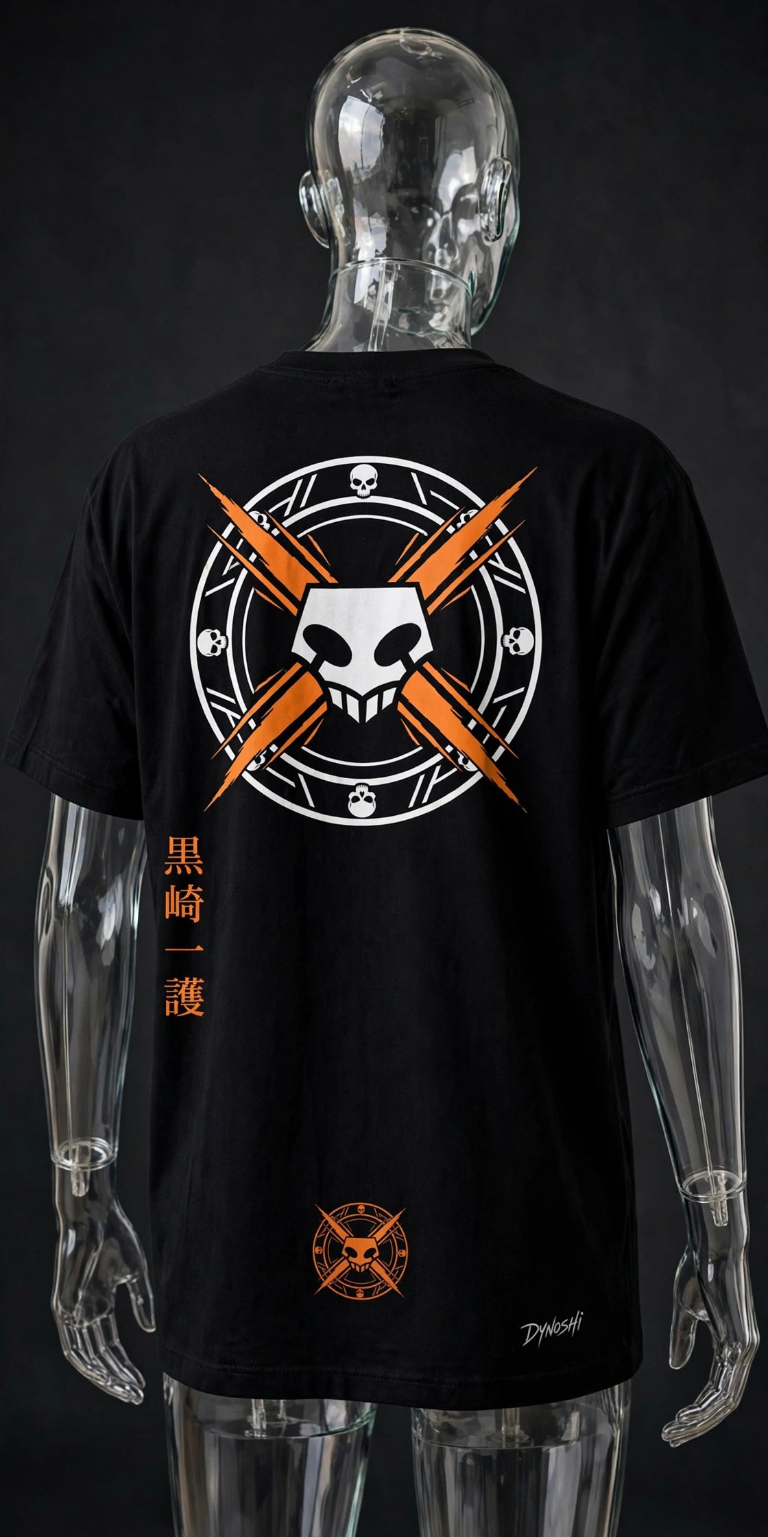 Ichigo Kurosaki - Soul Reaper Crest - Premium Oversized Anime T-Shirt - DYNOSHI