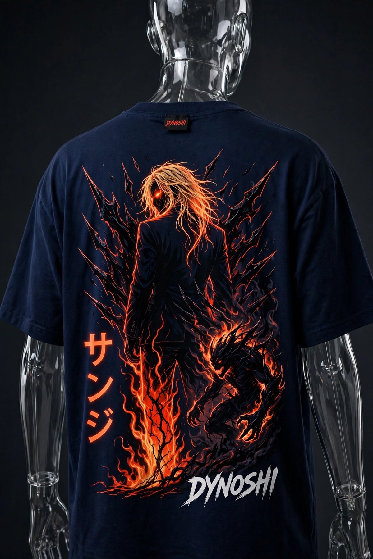 Sanji - Corrupted Chef - Premium Oversized Anime T-Shirt - DYNOSHI