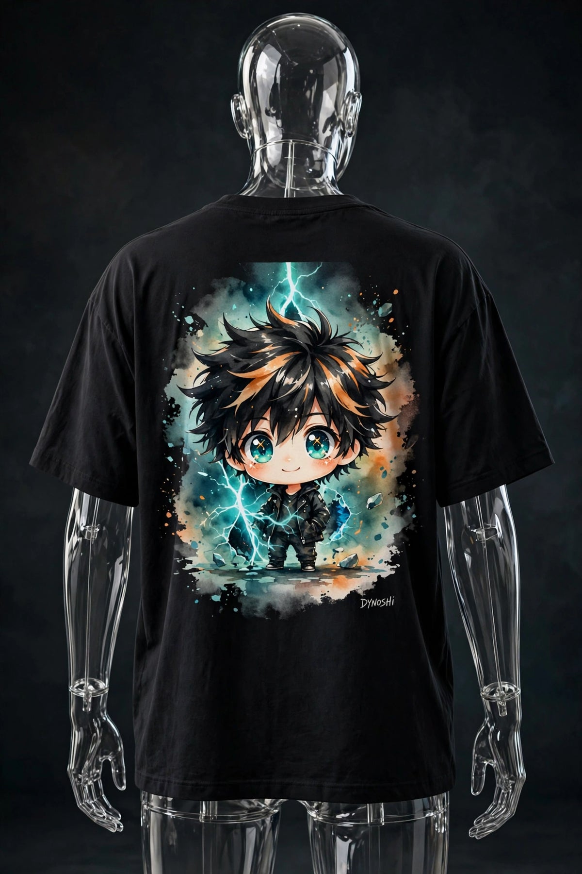 Kael - Chibi Kael - Premium Oversized Anime T-Shirt - DYNOSHI