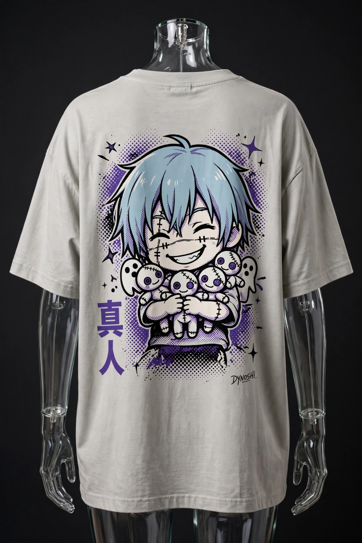 Mahito - Chibi Soul Collector - Premium Oversized Anime T-Shirt - DYNOSHI
