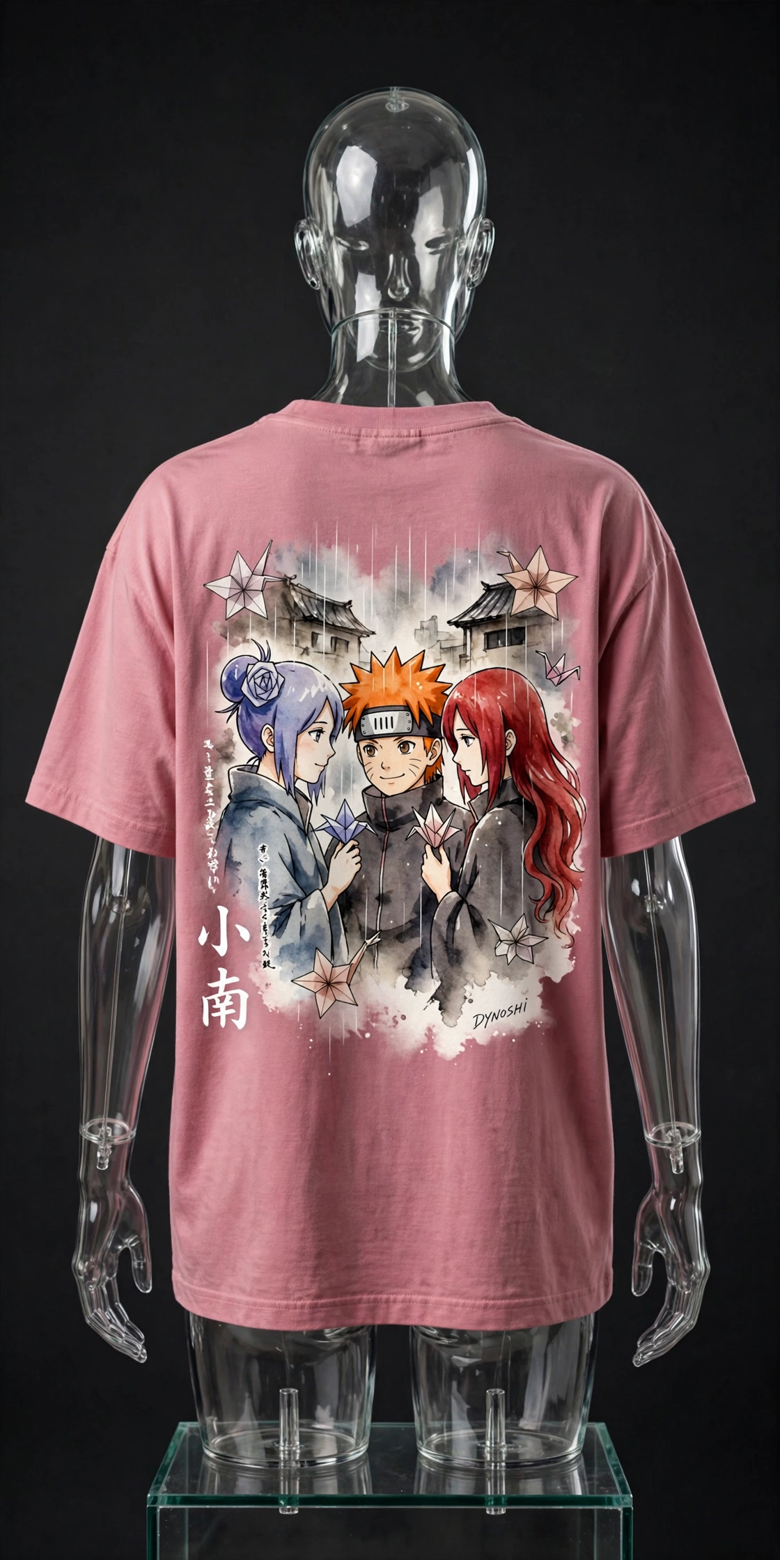 Konan - Ame Orphans - Premium Oversized Anime T-Shirt - DYNOSHI