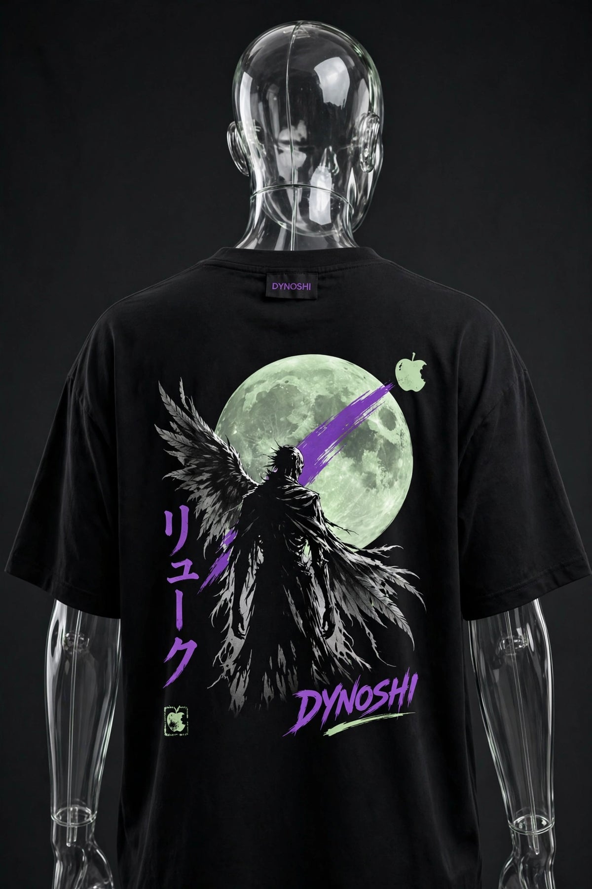 Ryuk - Acid Moon - Premium Oversized Anime T-Shirt - DYNOSHI