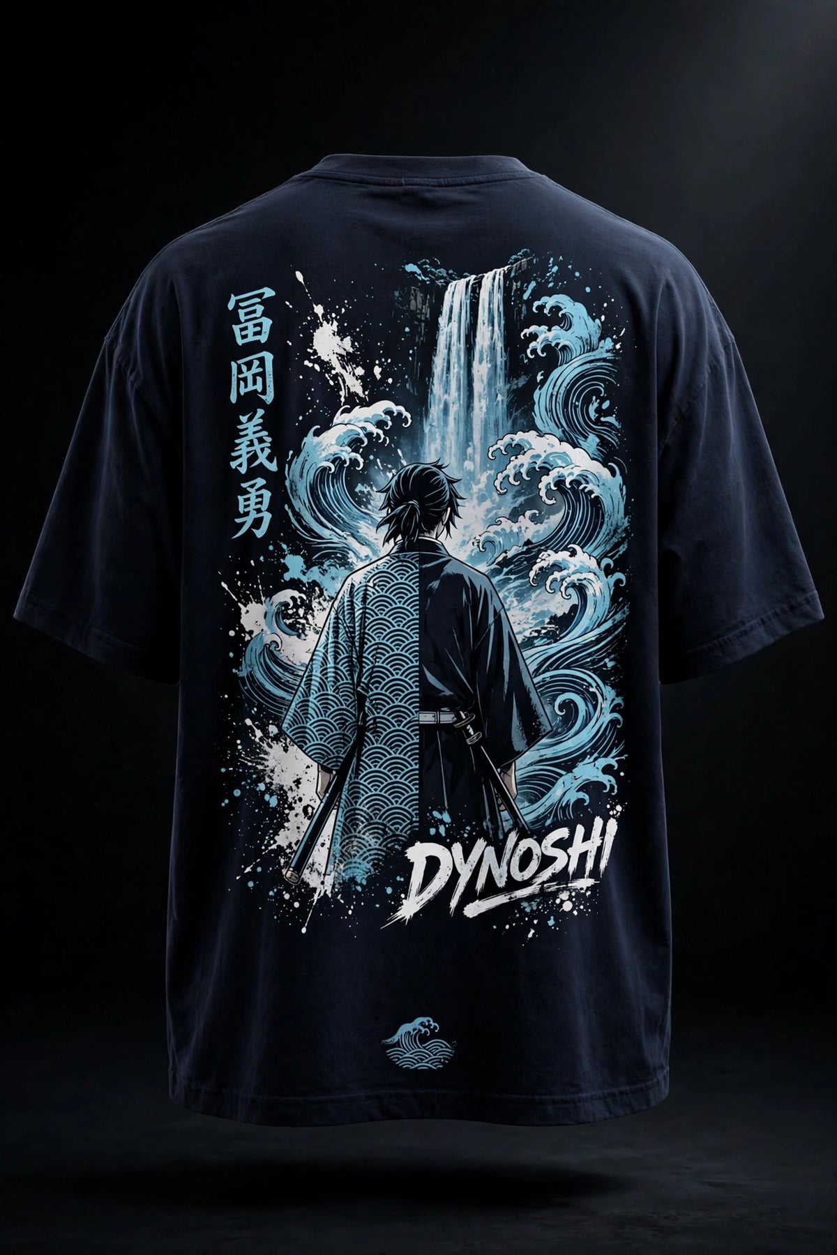 Giyu Tomioka - Premium Oversized Anime T-Shirt - DYNOSHI