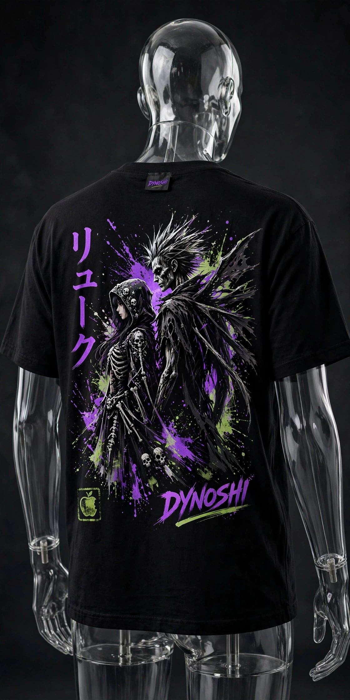 Ryuk - Shinigami Duo - Premium Oversized Anime T-Shirt - DYNOSHI