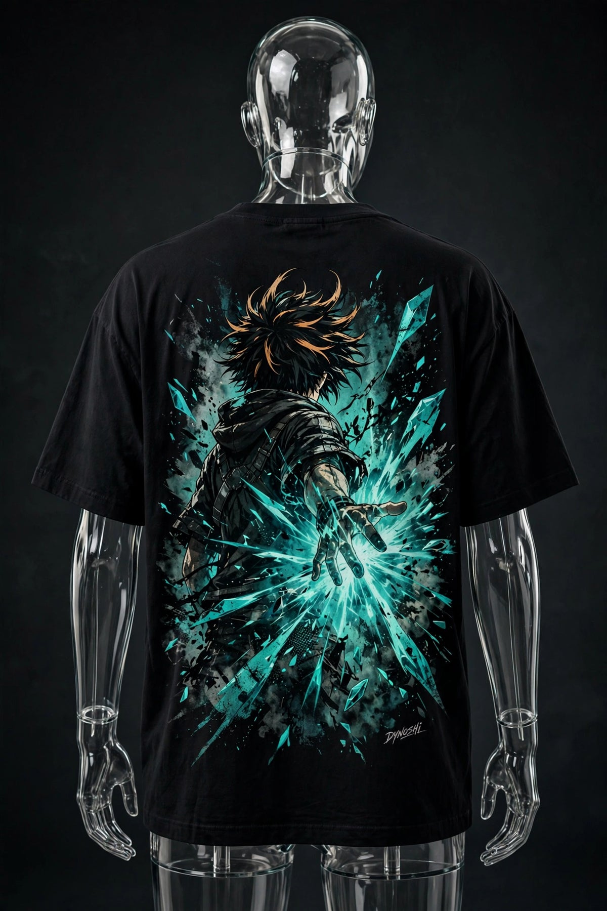 Kael - Resonance Burst - Premium Oversized Anime T-Shirt - DYNOSHI