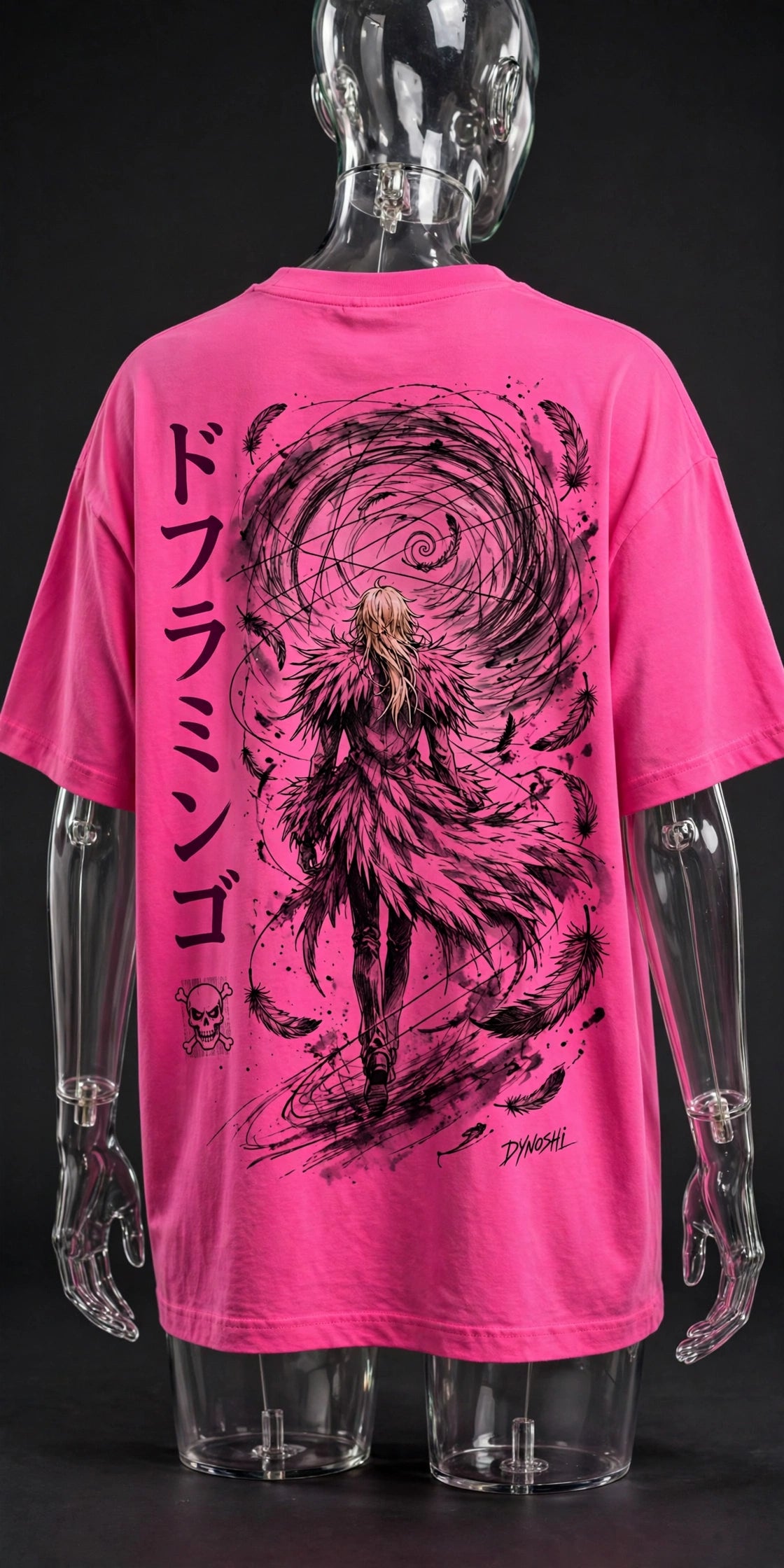 Donquixote Doflamingo - String Vortex Stance - Premium Oversized Anime T-Shirt - DYNOSHI