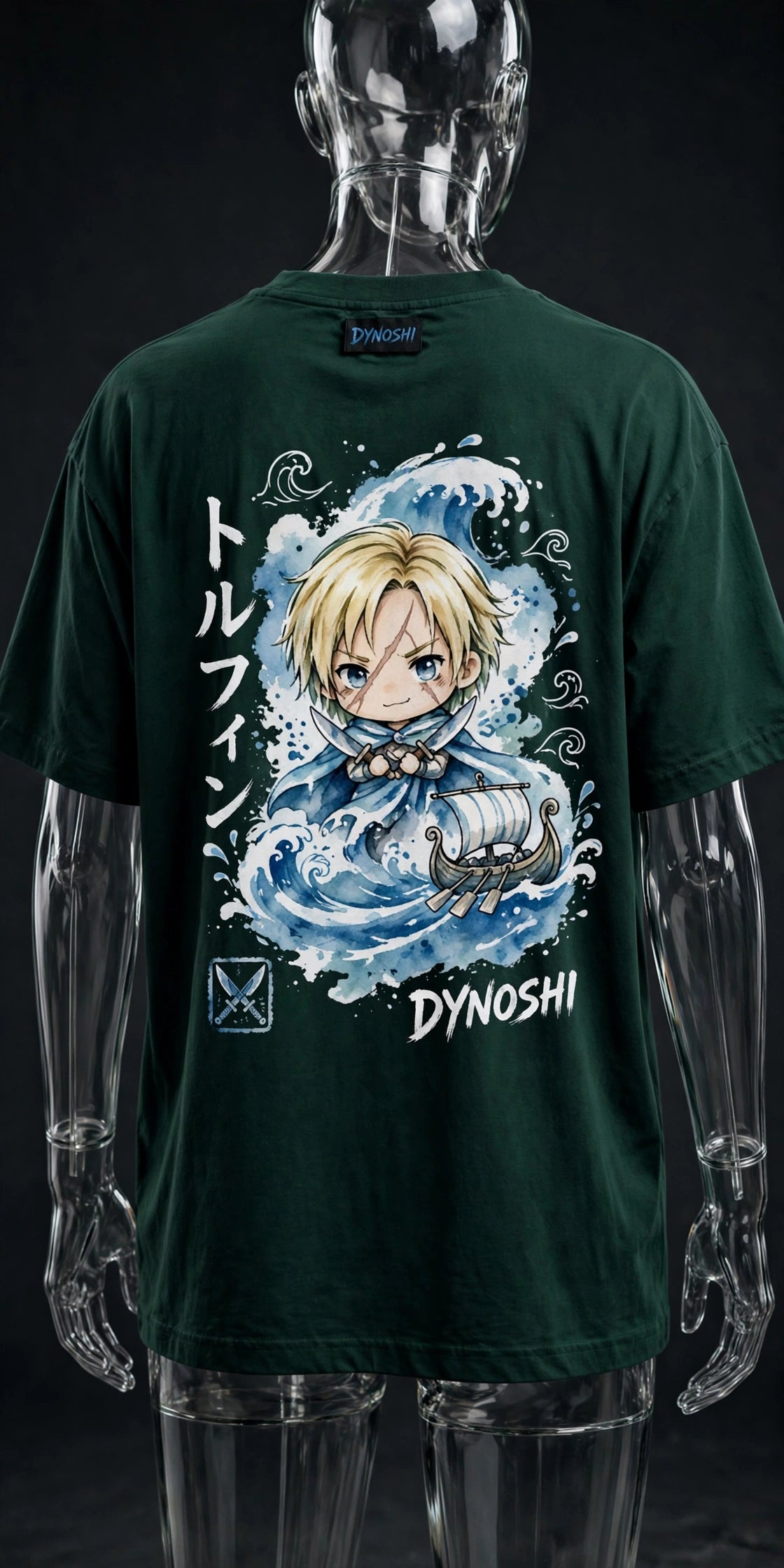 Thorfinn - Little Warrior - Premium Oversized Anime T-Shirt - DYNOSHI