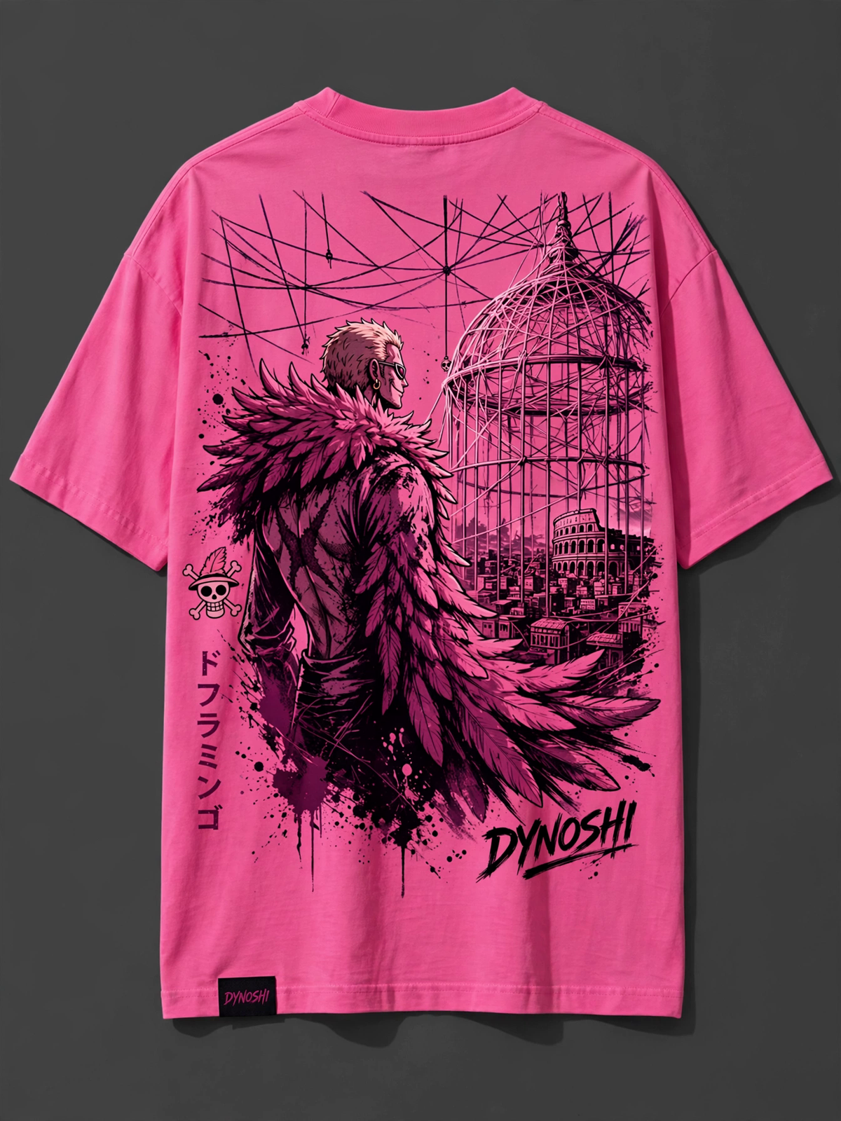Donquixote Doflamingo - Premium Oversized Anime T-Shirt - DYNOSHI
