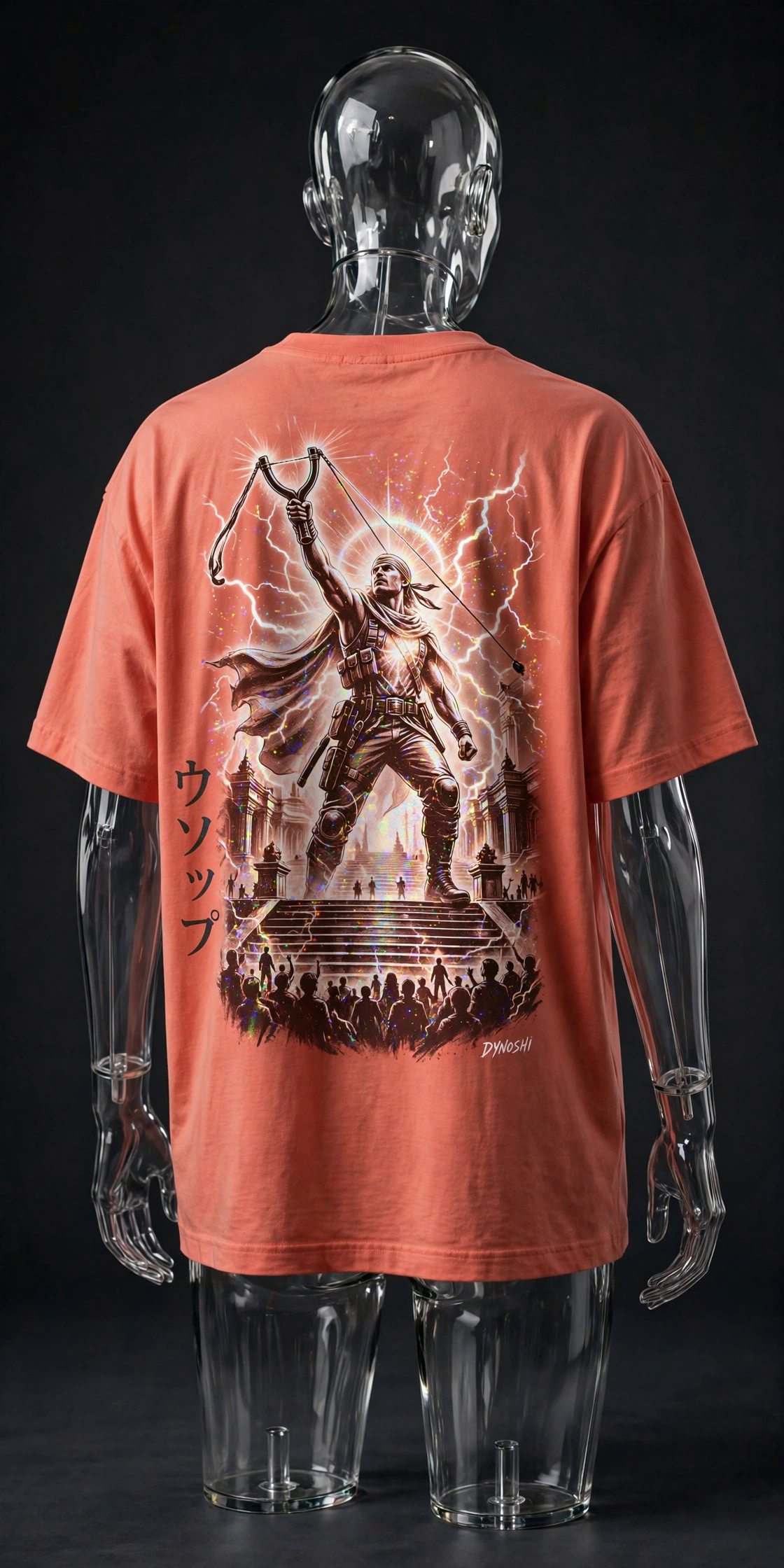 Usopp - God Usopp - Premium Oversized Anime T-Shirt - DYNOSHI