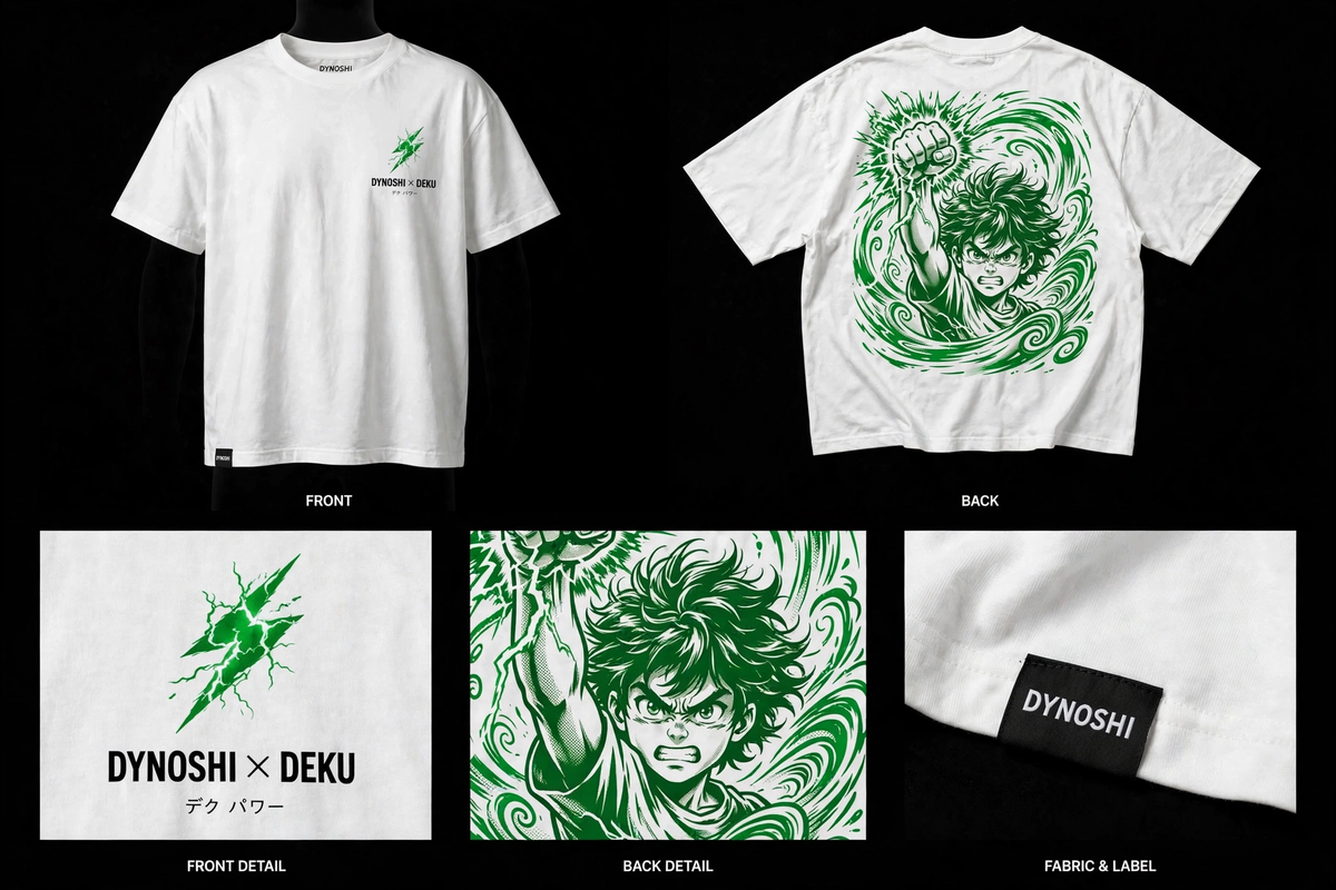 Izuku Midoriya - One For All - Composite sheet